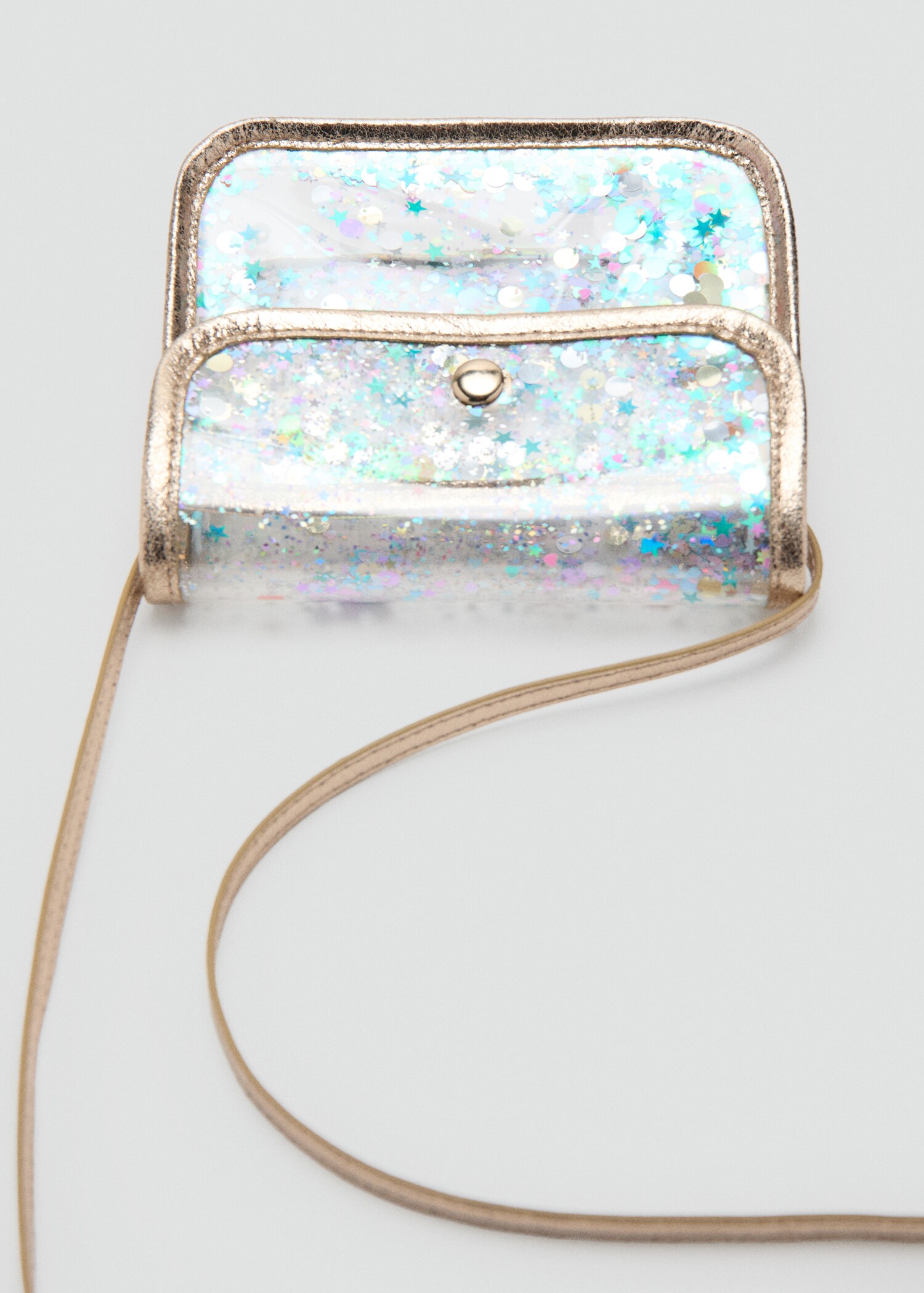 Glitter transparent handbag - Details of the article 2