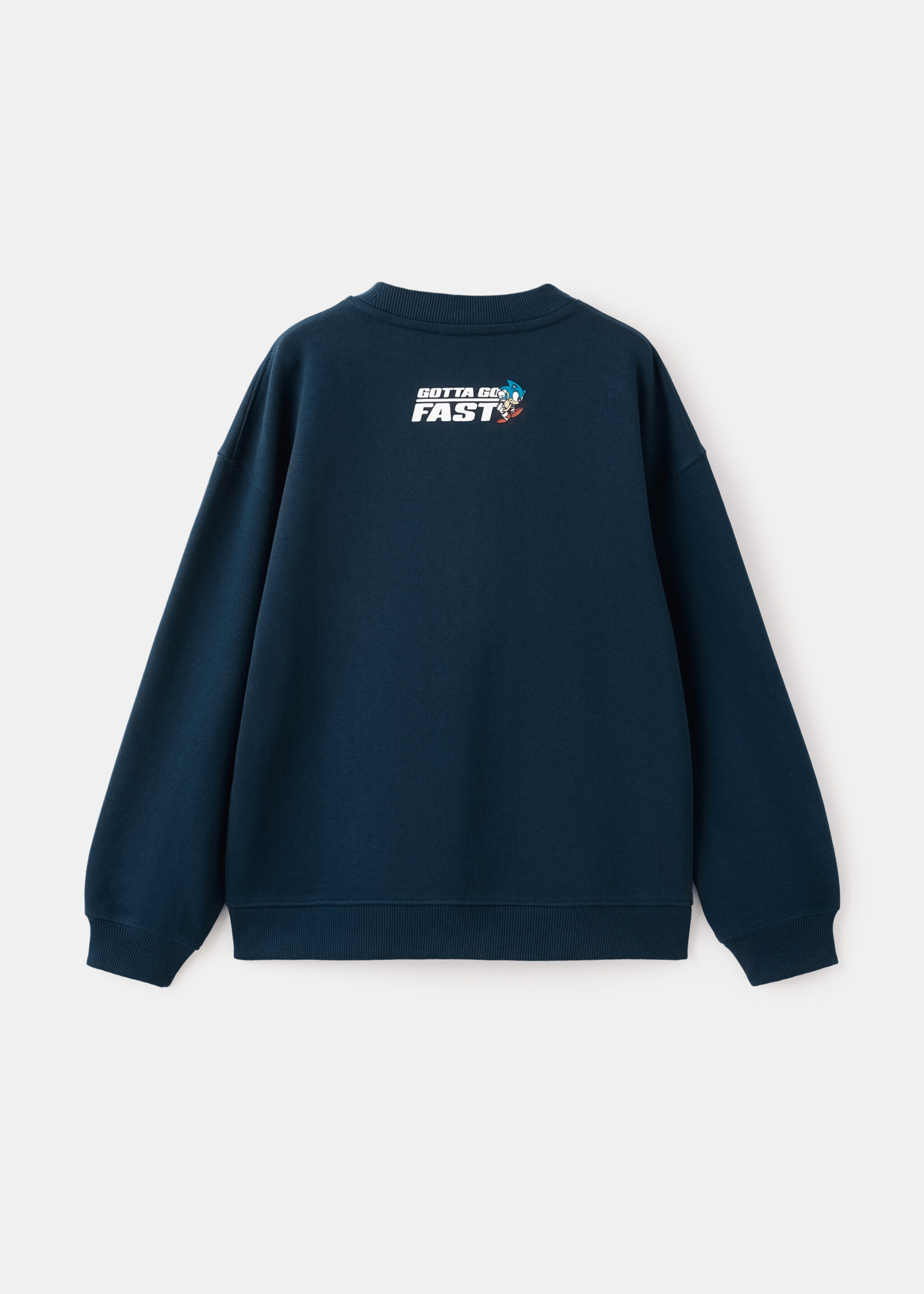 Sonic hoodie - Reverse of the article, Navy. Ref: 27044418-00.