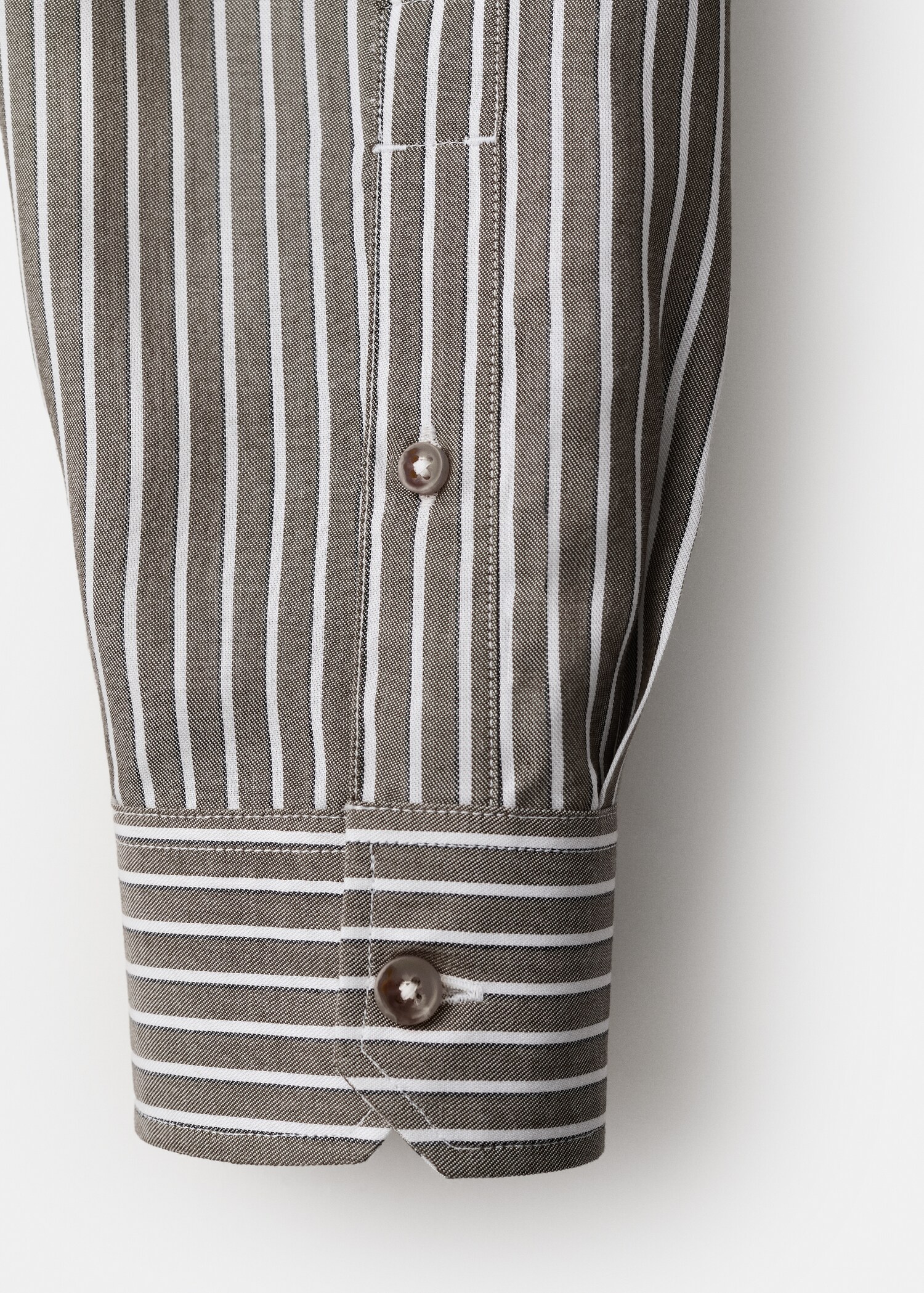 Chemise regular fit Lyocell rayures - Détail de l'article 8