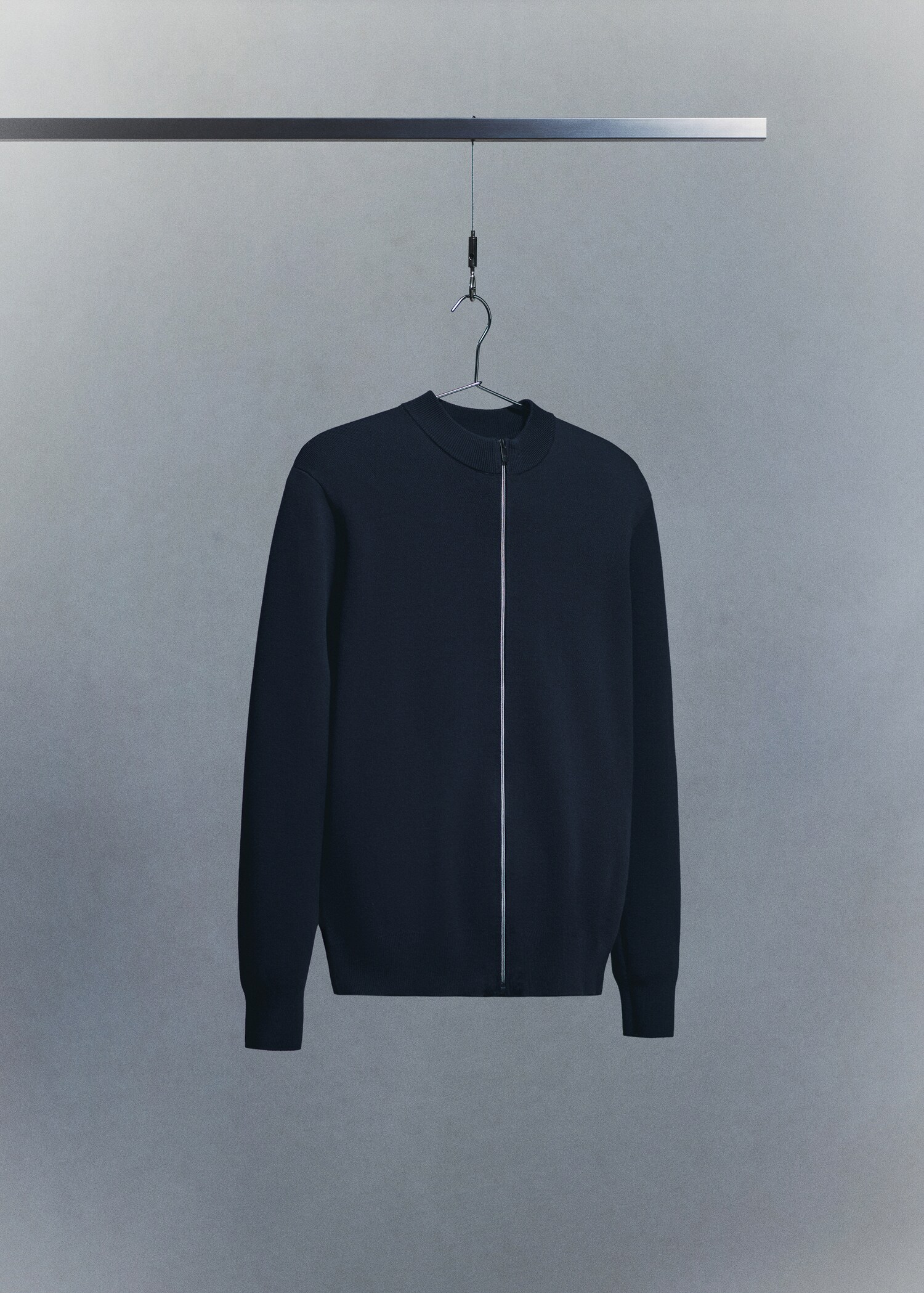 Comfort stretch knit cardigan - Details of the article 9