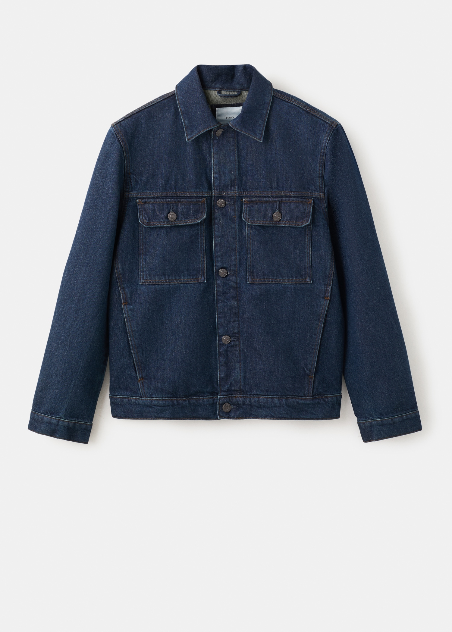 Blouson en jean 100 % coton à poches - Article sans modèle