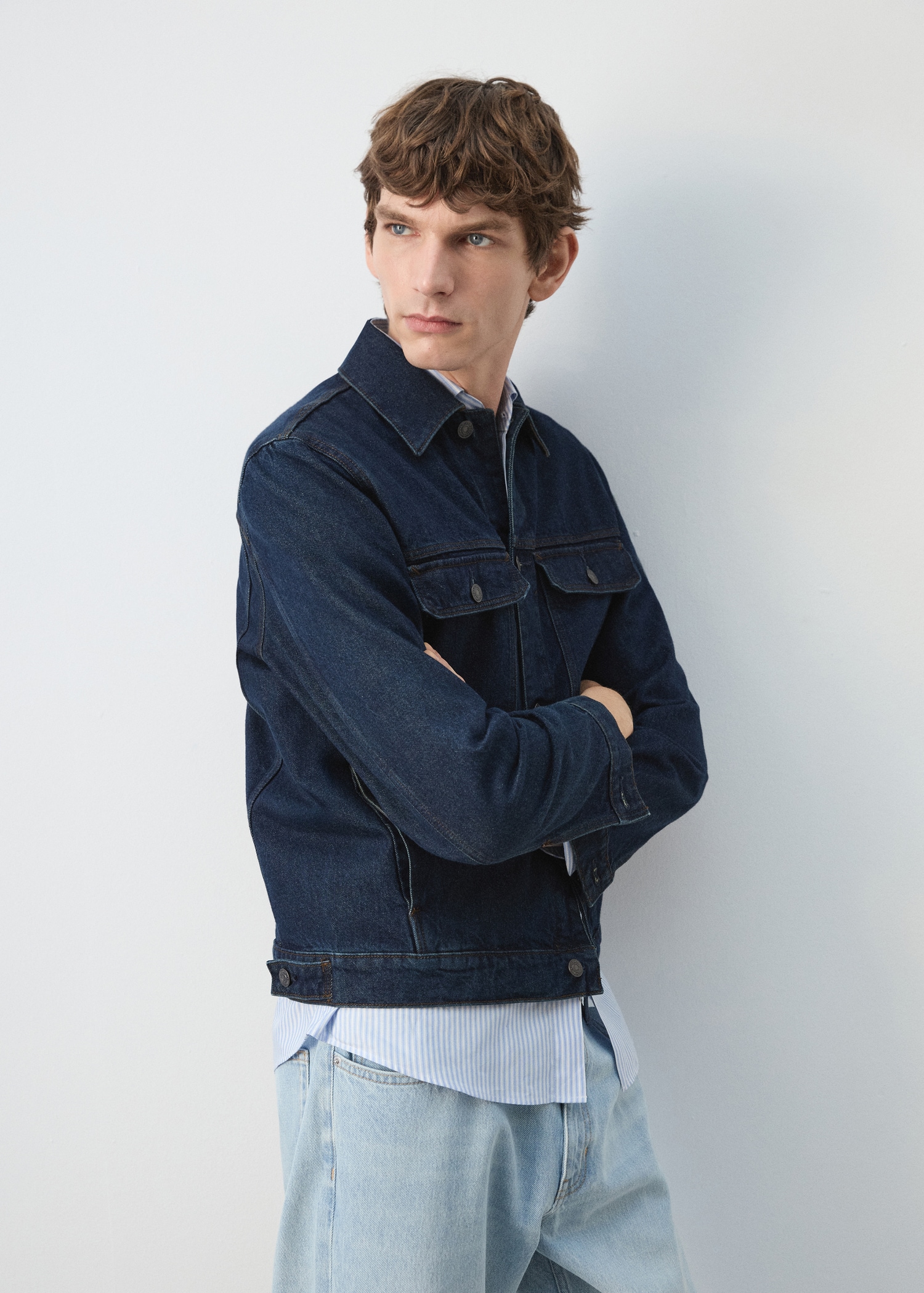 Blouson en jean 100 % coton à poches - Détail de l'article 6