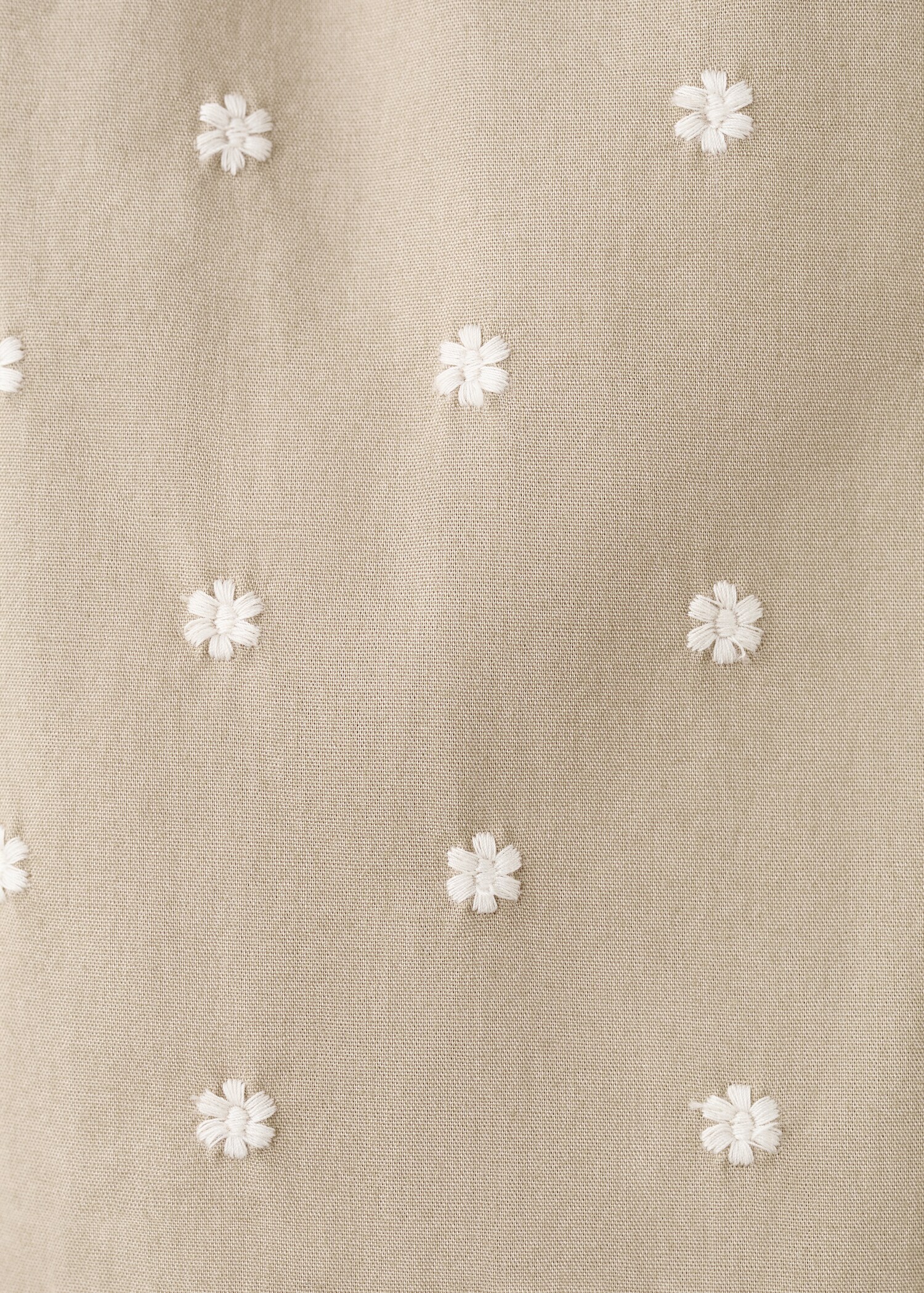 بنطلون بابر باغ مطرز بالزهور - تفاصيل المنتج 0