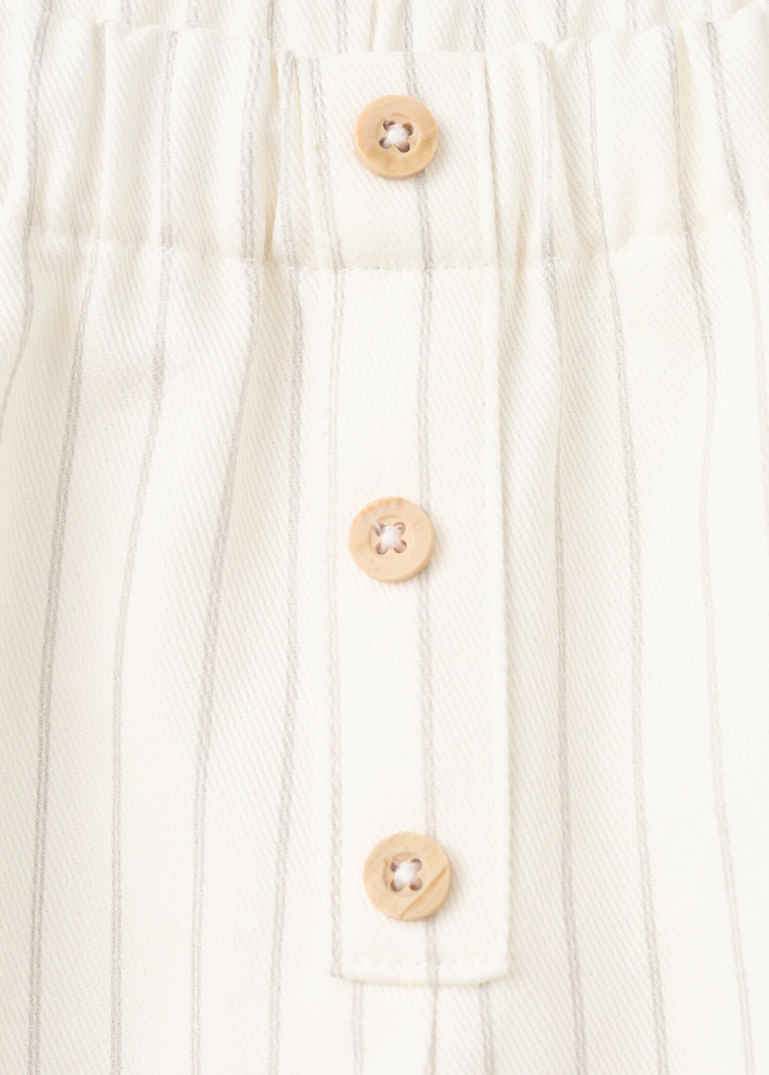 Striped cotton trousers - Details of the article 8