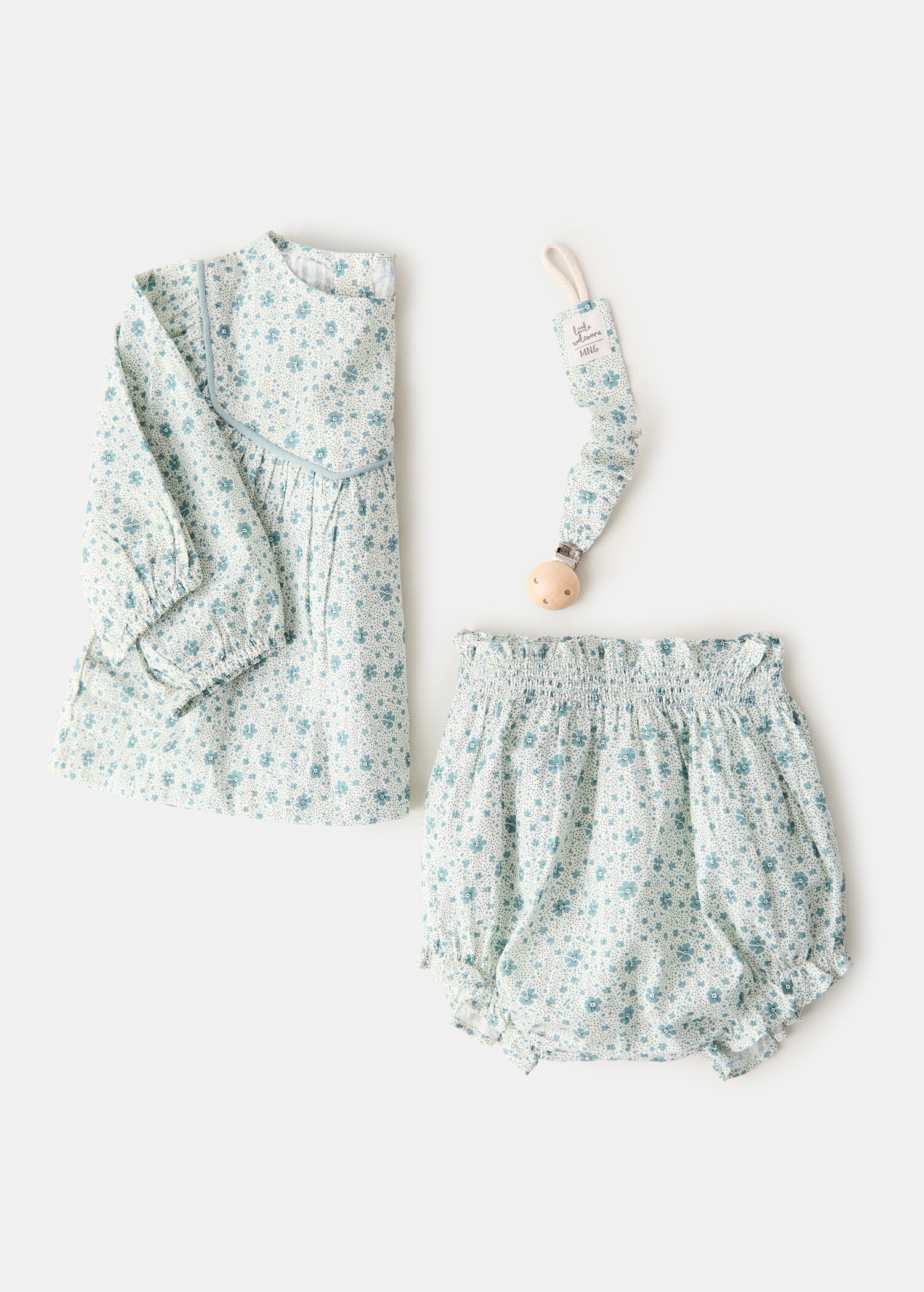 Printed brooch pacifier holder - Details of the article 2