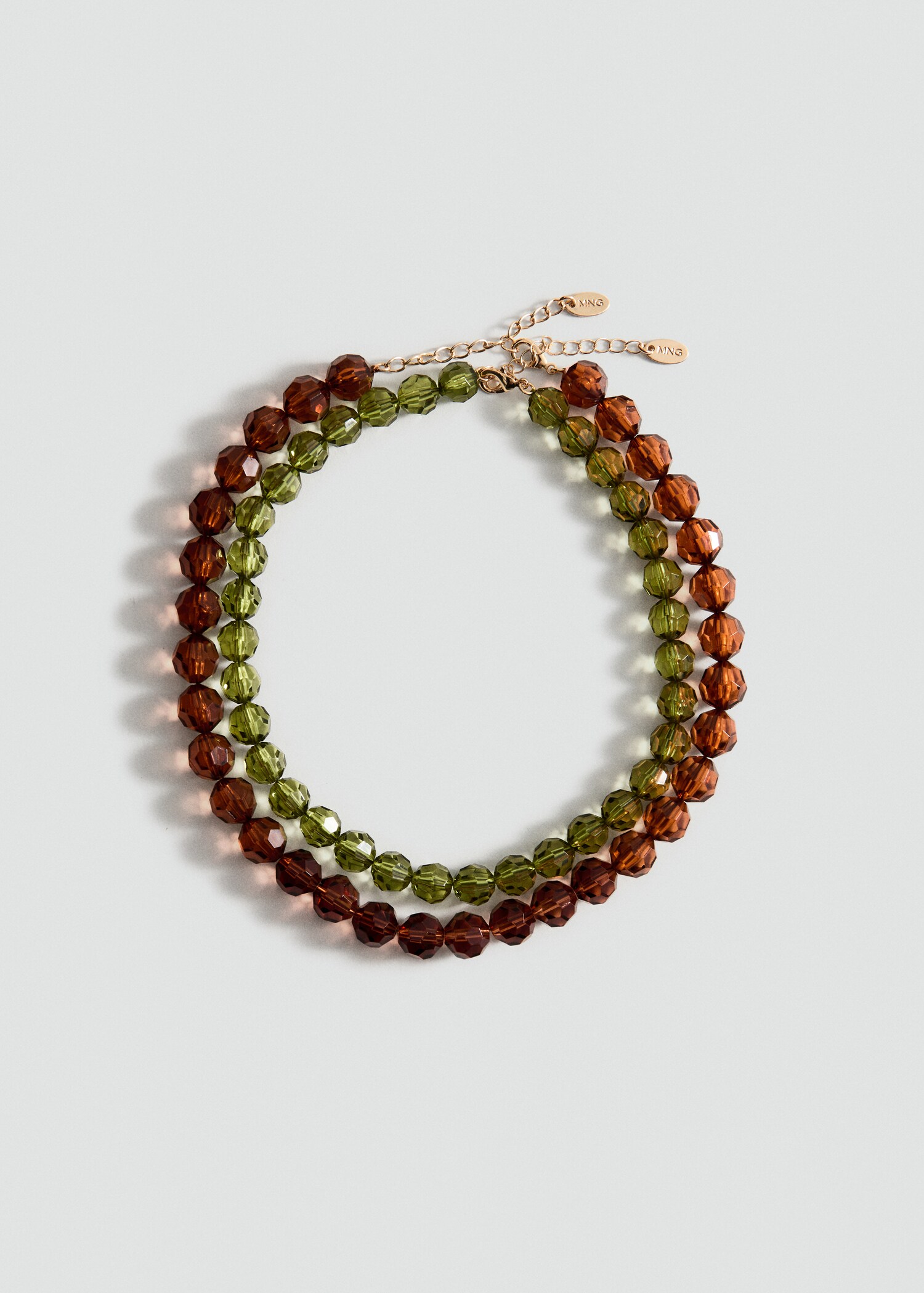 حزمة من قلادتين متناسقتين - منتج دون نموذج