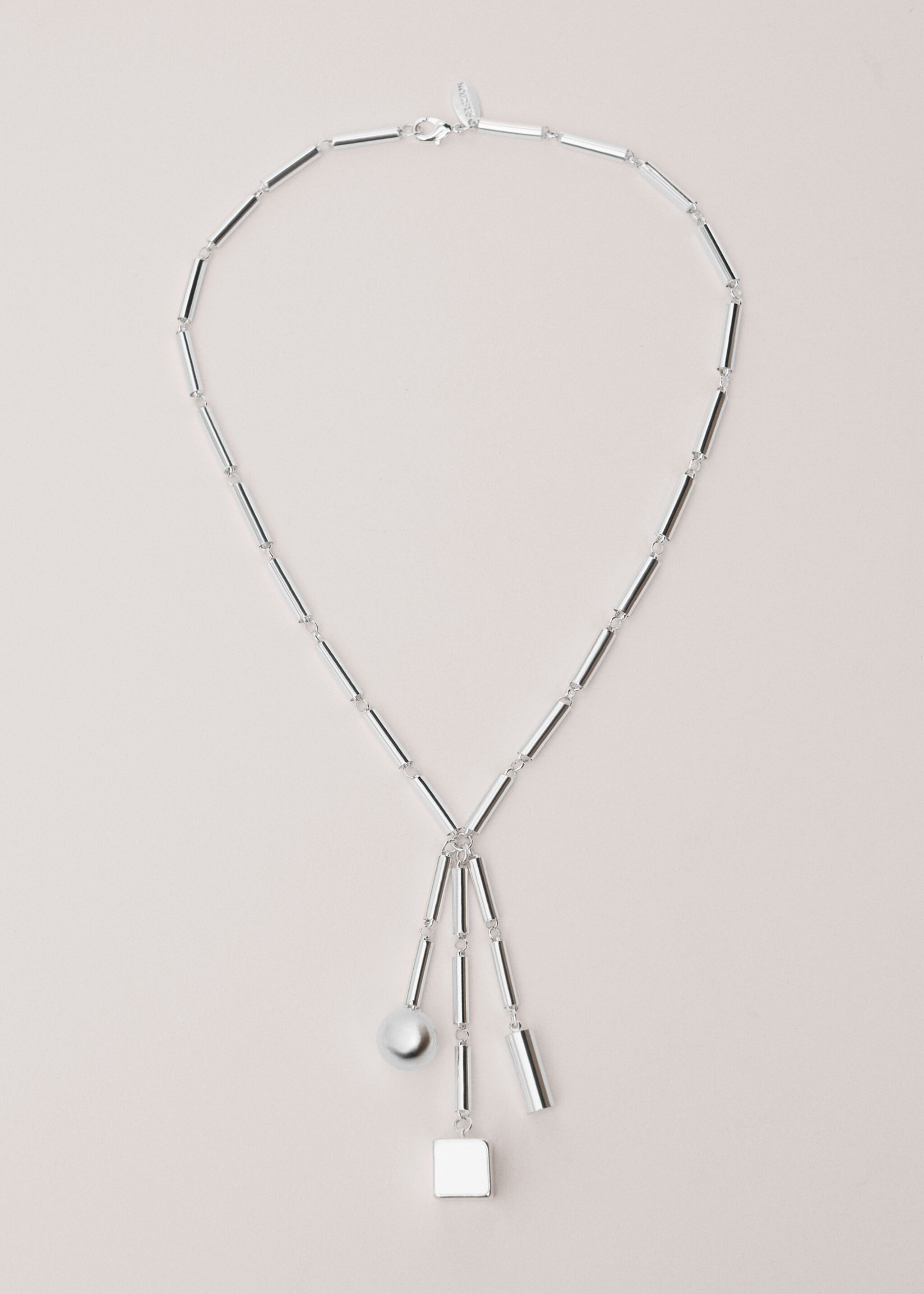 Necklace tube - Article without model, Silver. Ref: 27044449-00.