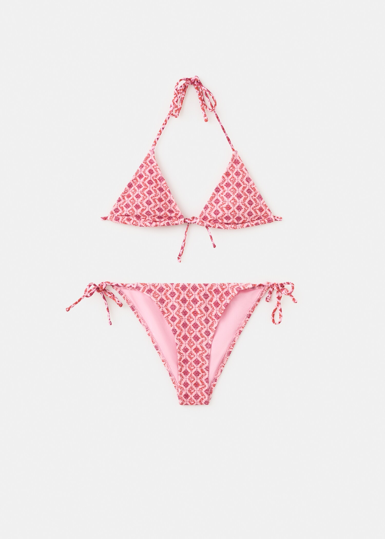 Bikini imprimé culotte couvrance moyenne - Article sans modèle