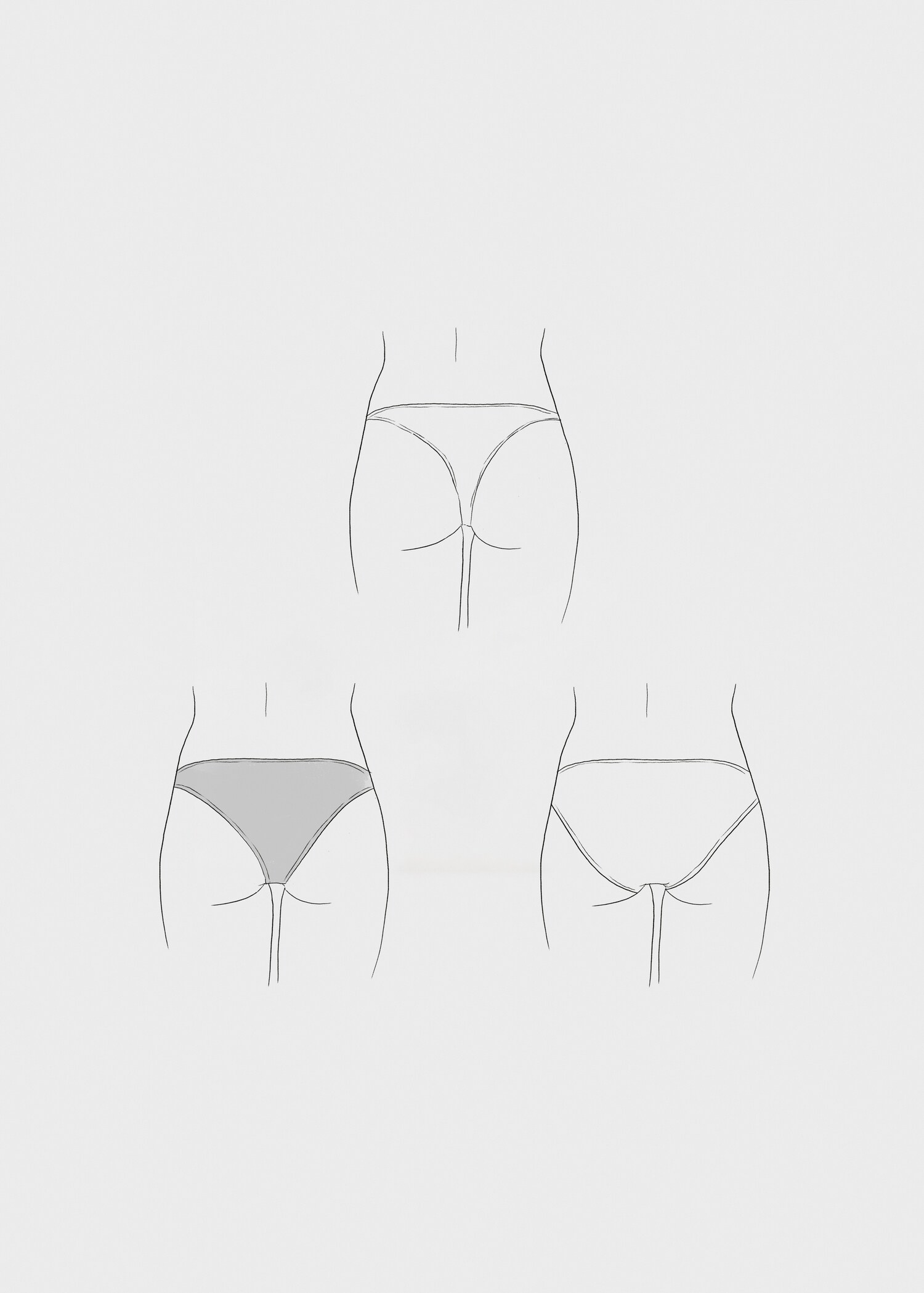 Bikini imprimé culotte couvrance moyenne - Détail de l'article 4