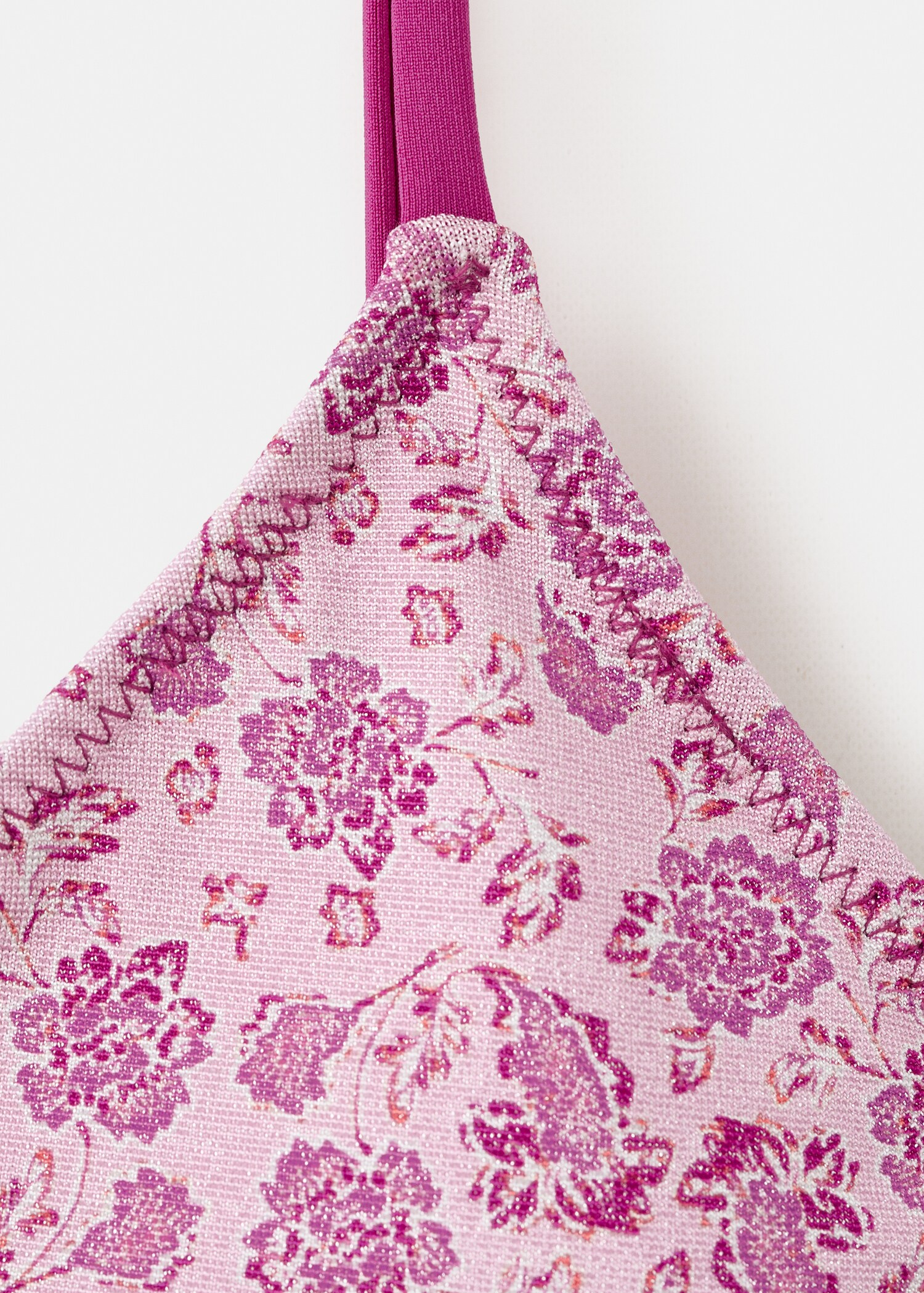 Floral print mid-rise bikini briefs - Details of the article 8