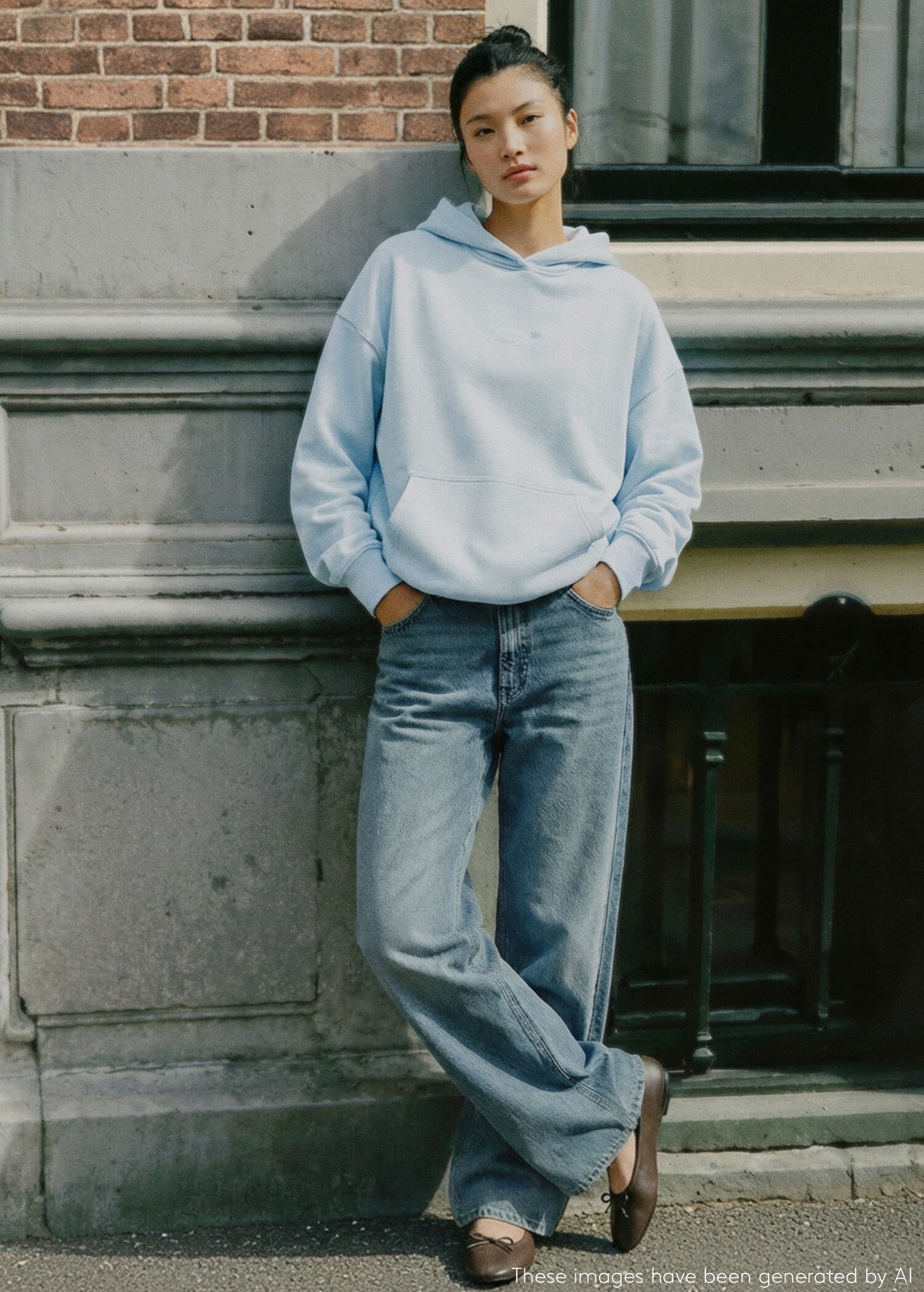 Hoodie cotton sweatshirt - Details of the article 5