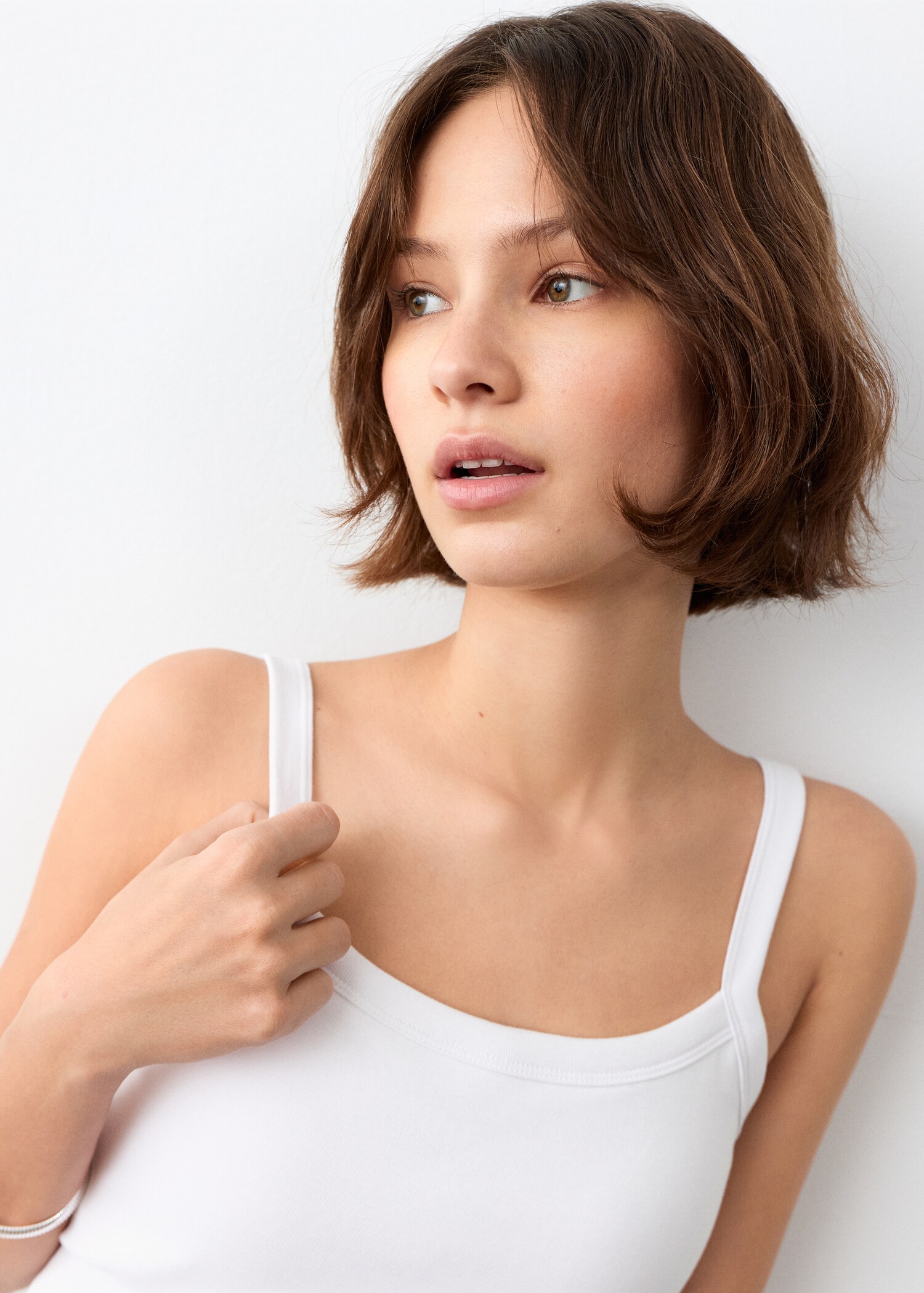 Cotton tank top - Details of the article 1