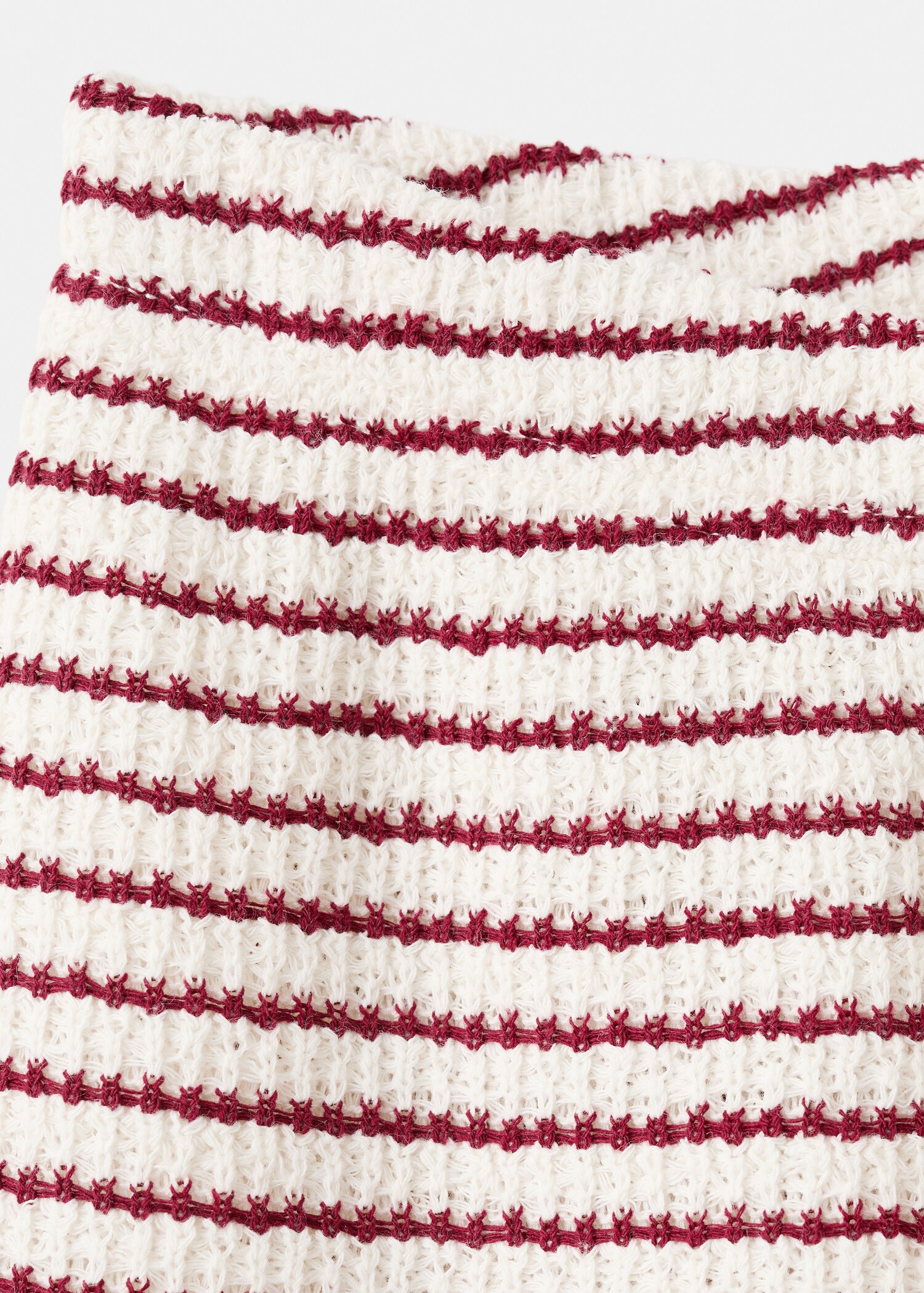 Striped knit trousers - Details of the article 8