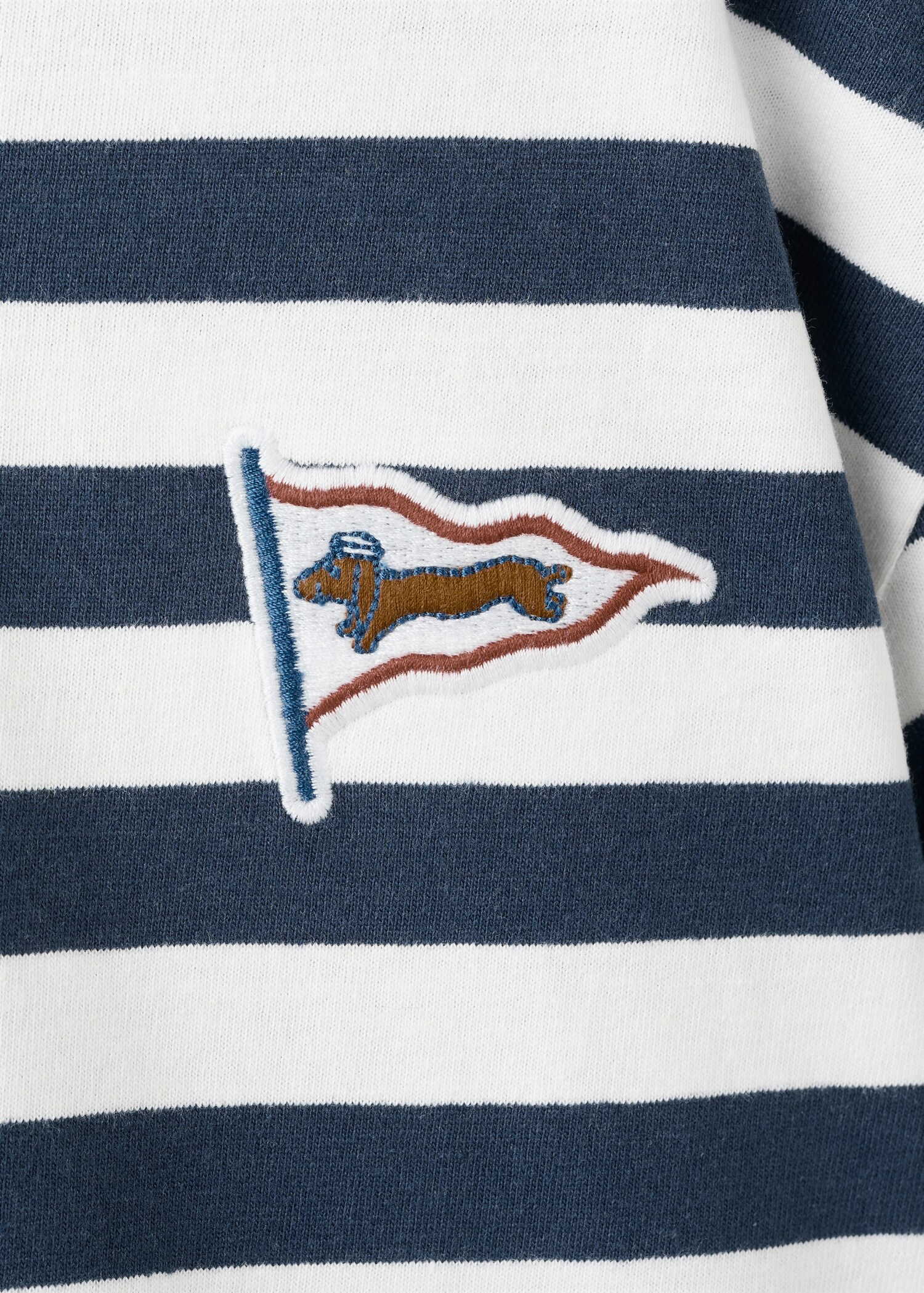 T-shirt rayures brodé - Détail de l'article 8