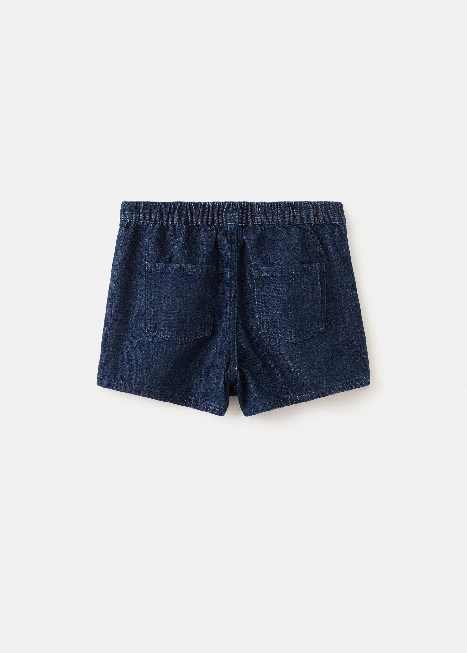 Denim skort - Reverse of the article