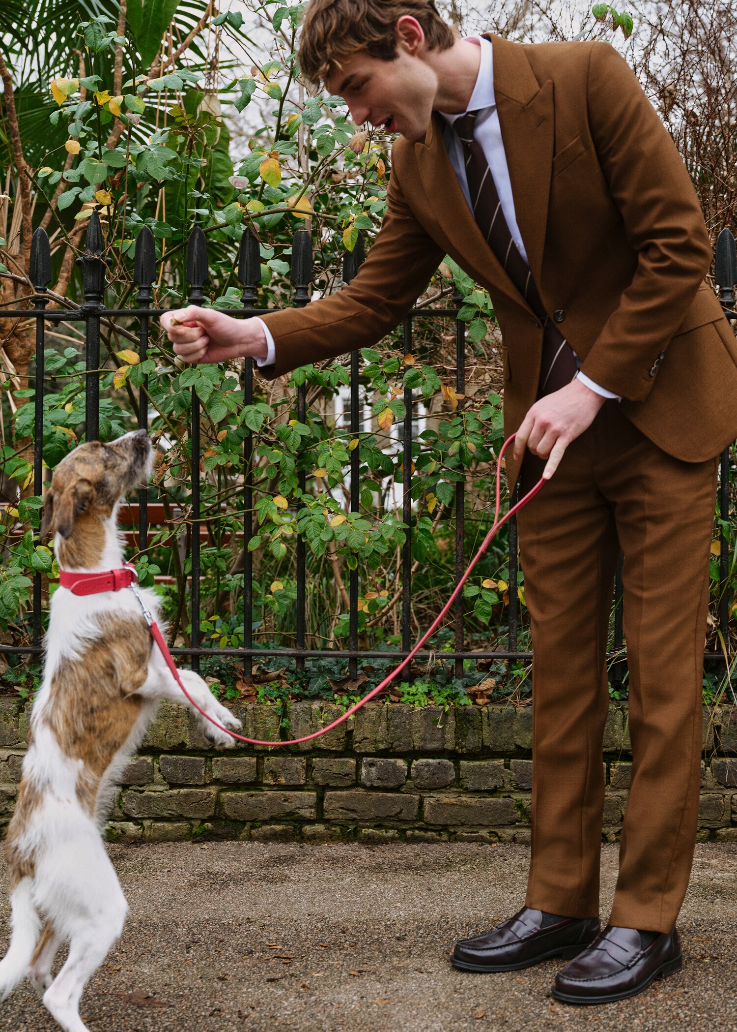 Slim fit trousers 100% wool Vitale Barberis Canonico® - Details of the article 5