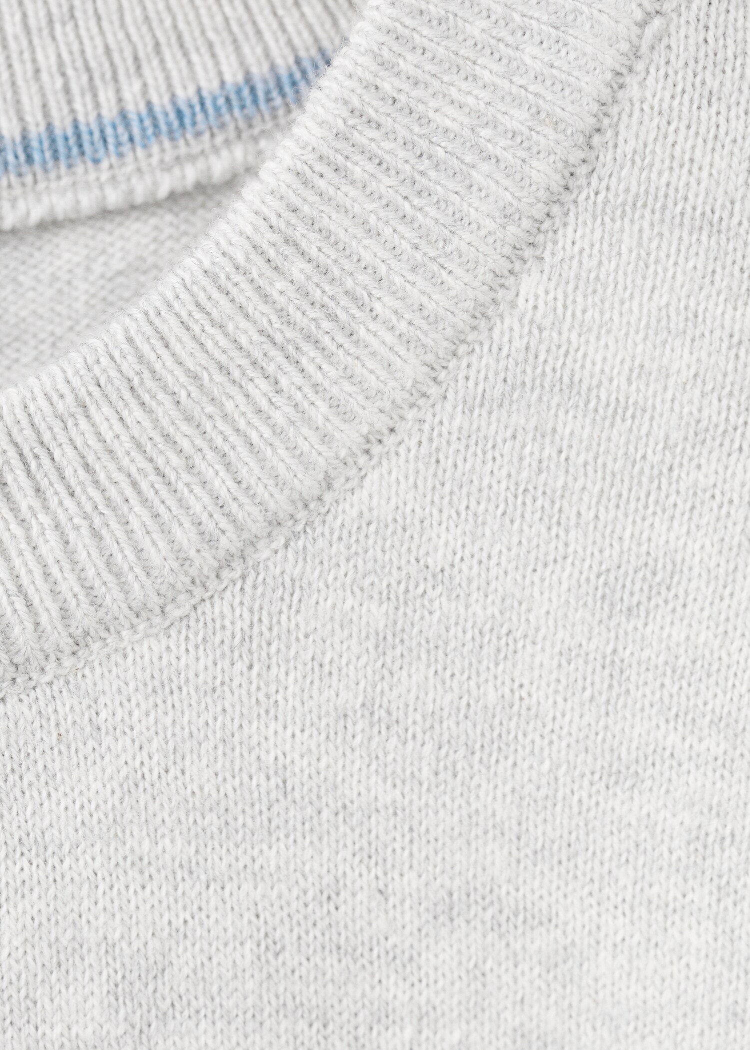 Knitted cotton sweater - Details of the article 8