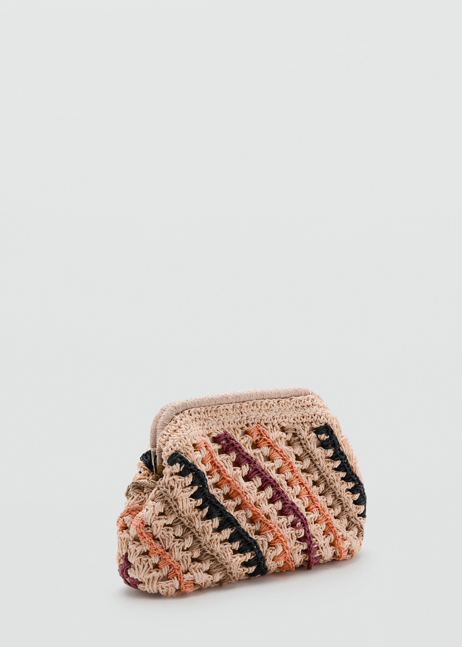 Bolso de mano crochet - Plano medio