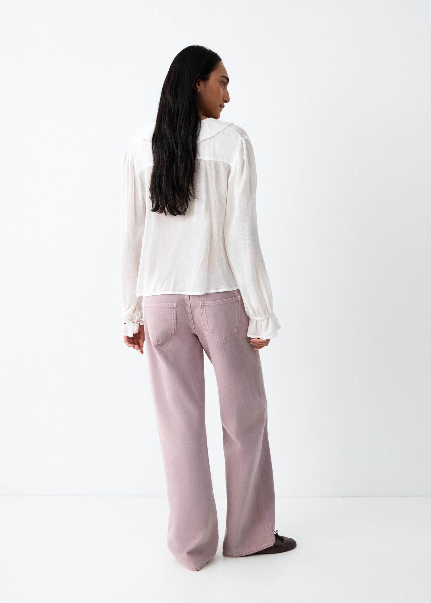 Jean taille basse avec lazo - Verso de l’article