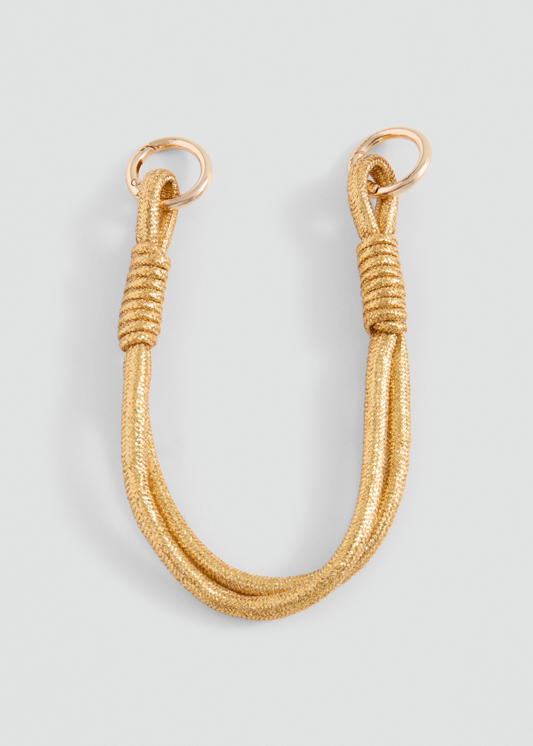 Metallic keyring - Article without model, Gold. Ref: 27045164-00.