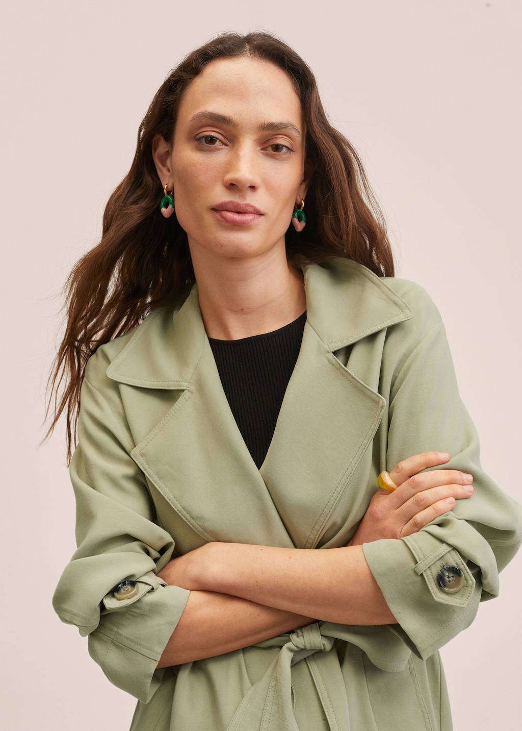Trench fluide mango hotsell