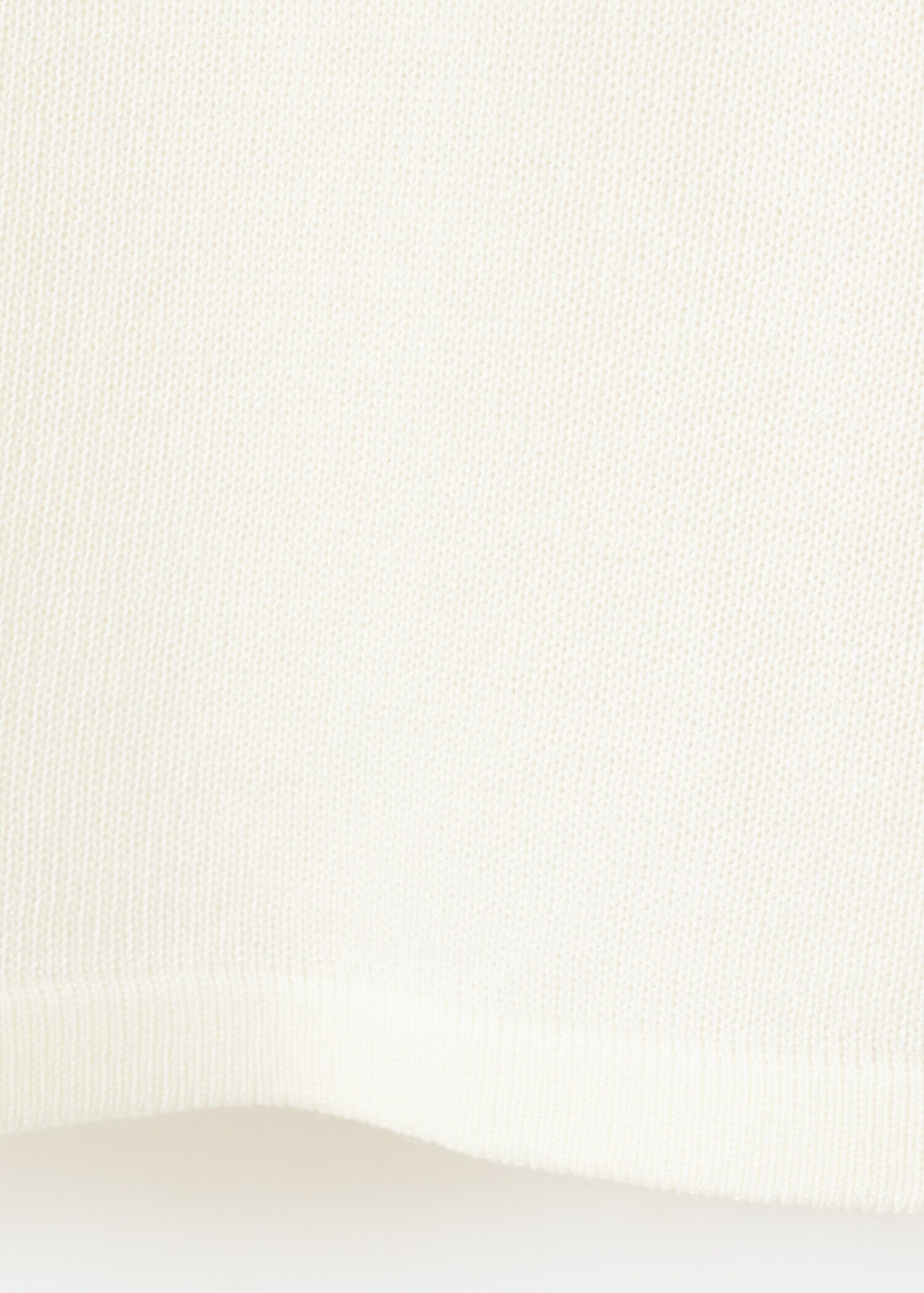 Short-sleeved knitted sweater - Details of the article 0