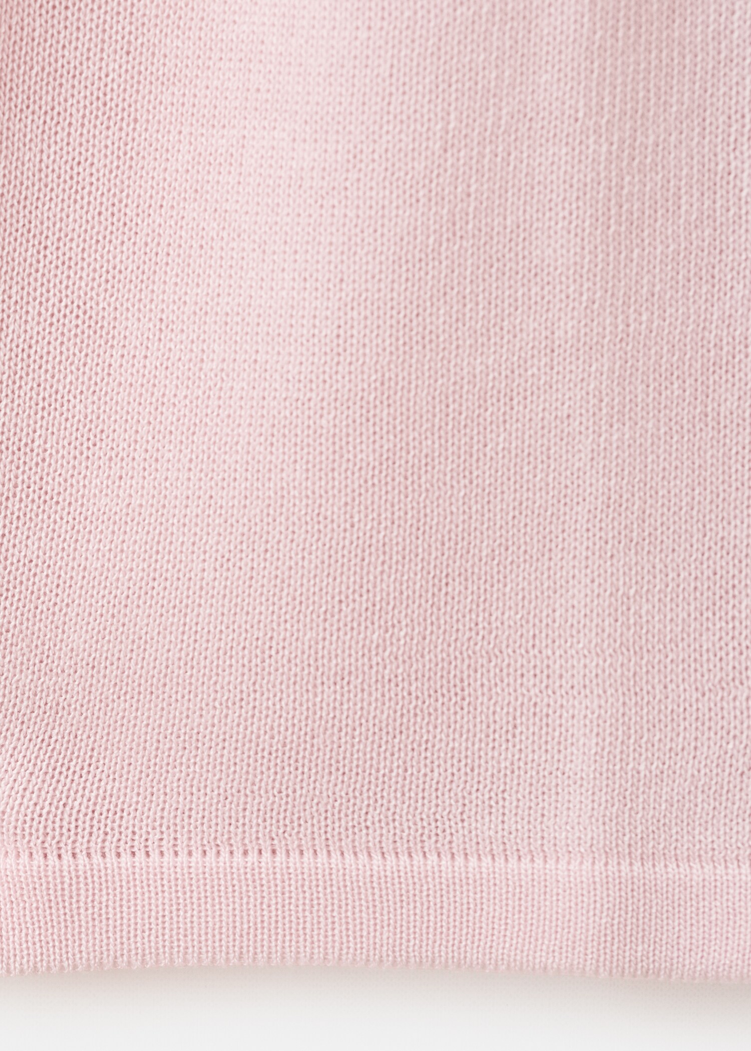 Short-sleeved knitted sweater - Details of the article 0