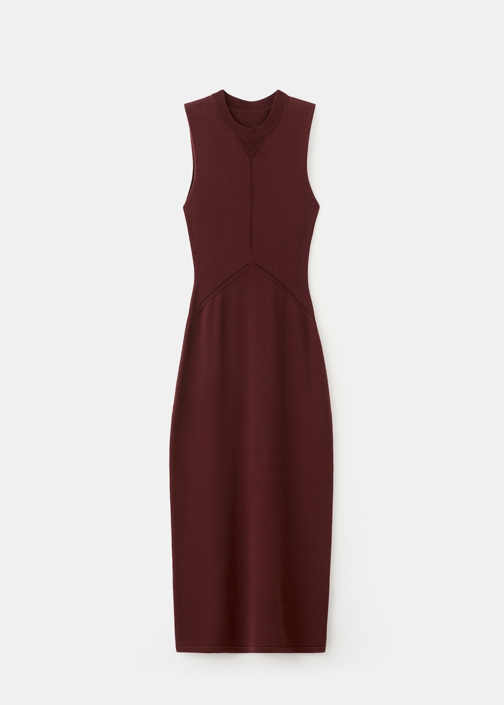 Knit midi dress - image 5