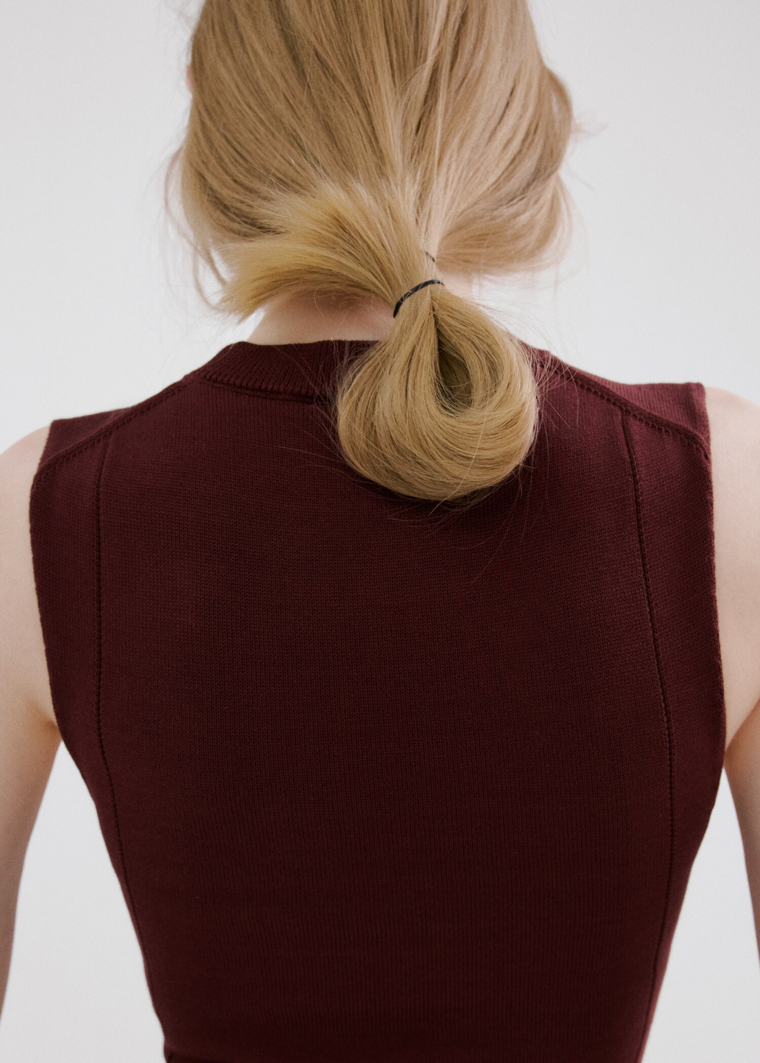 Vestido midi punto - Detalle del artículo 6