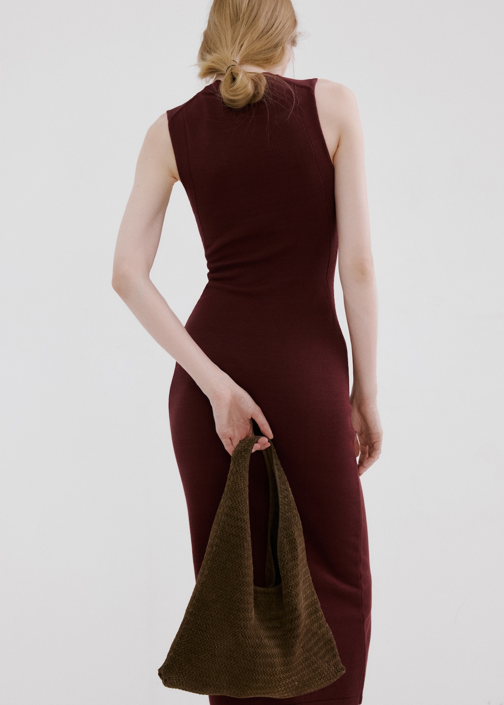 Knit midi dress - image 3