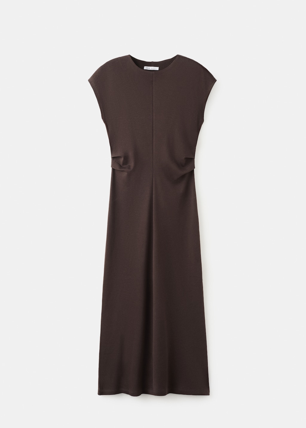 Midi-dress with draped detail - image 5