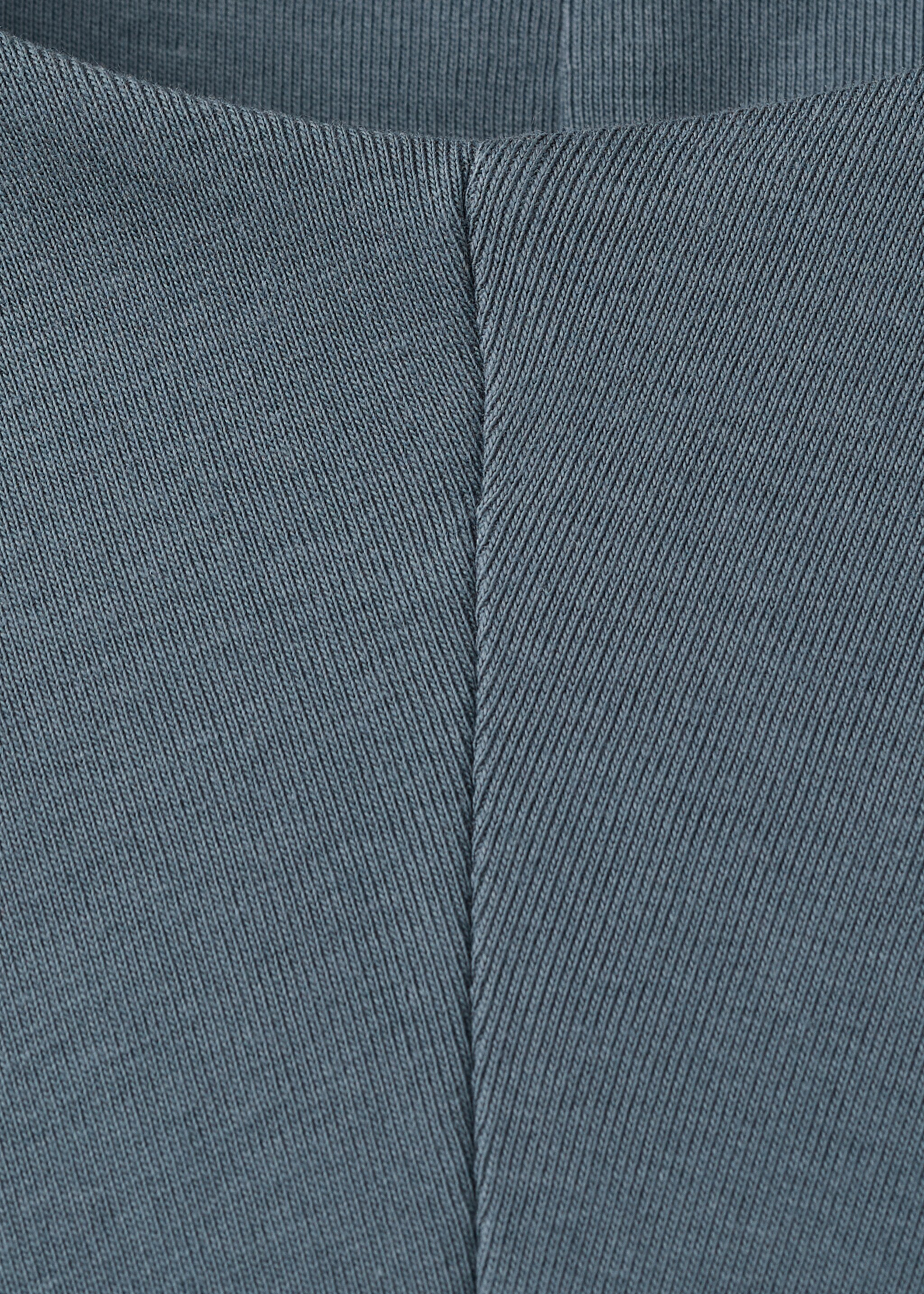 Midi-dress with draped detail - Details of the article 8, Blue. Ref: 27045826-00.