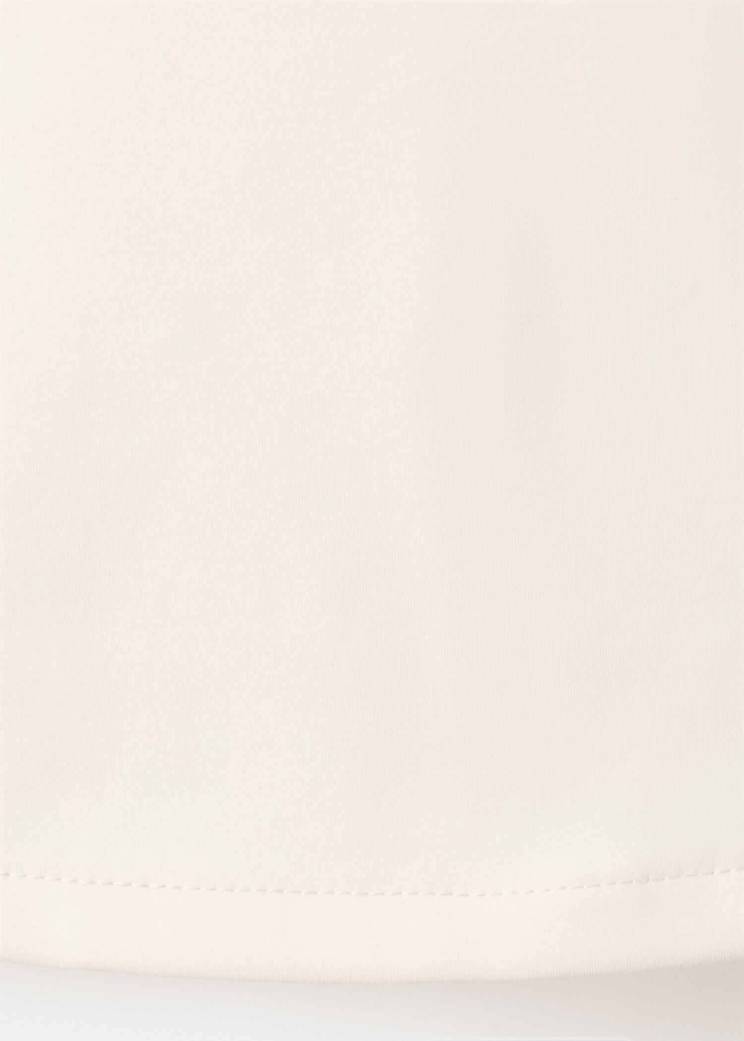 Fitted V-neck top - Details of the article 0