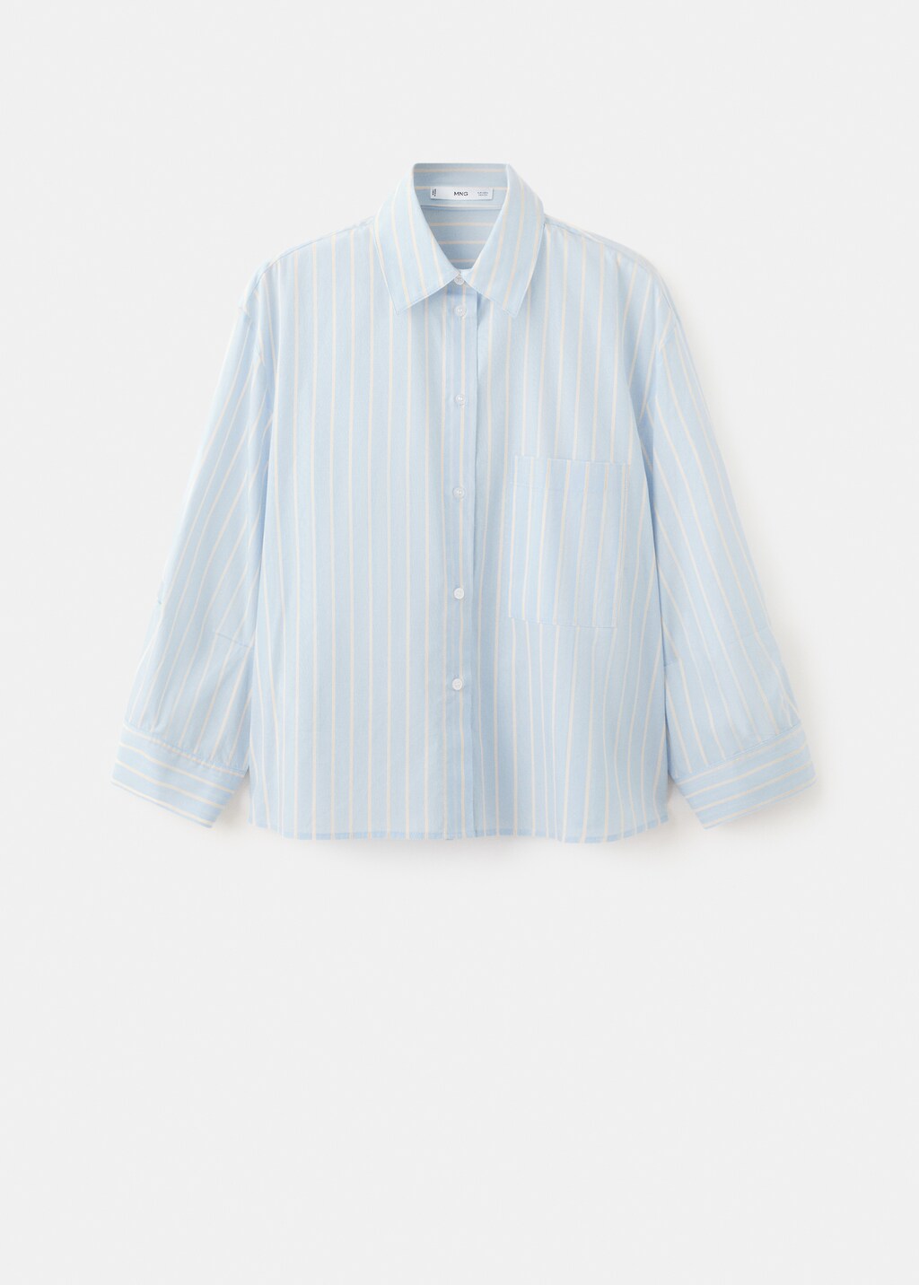 Striped cotton shirt - image 2