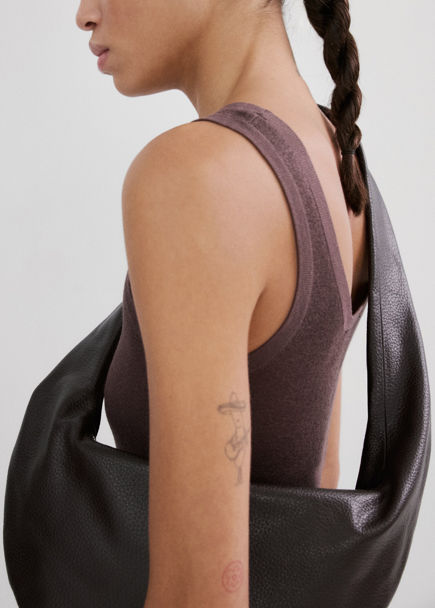 Pinstripe jumpsuit combination - Details of the article 1