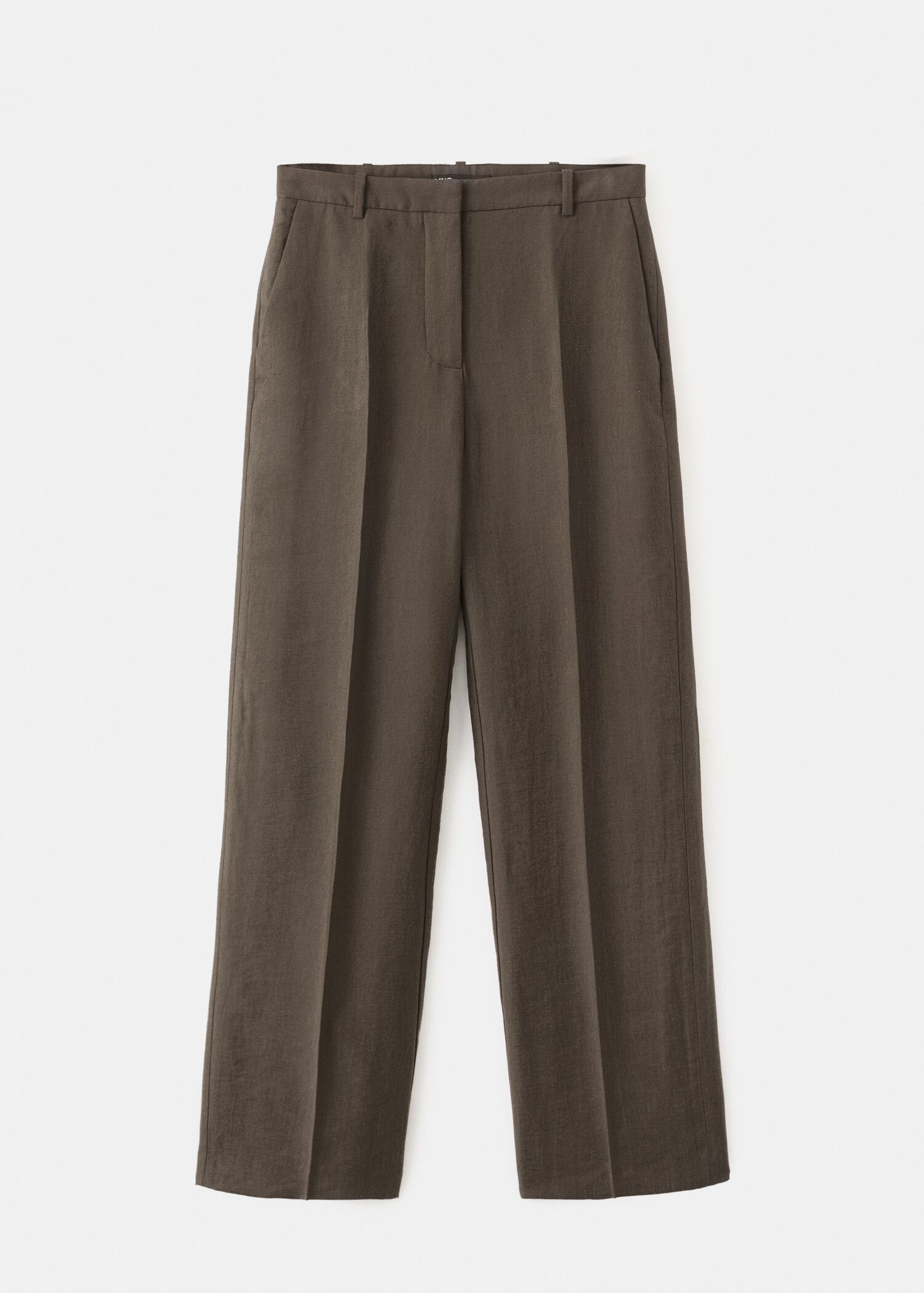 Mid-rise lyocell pants - Article without model