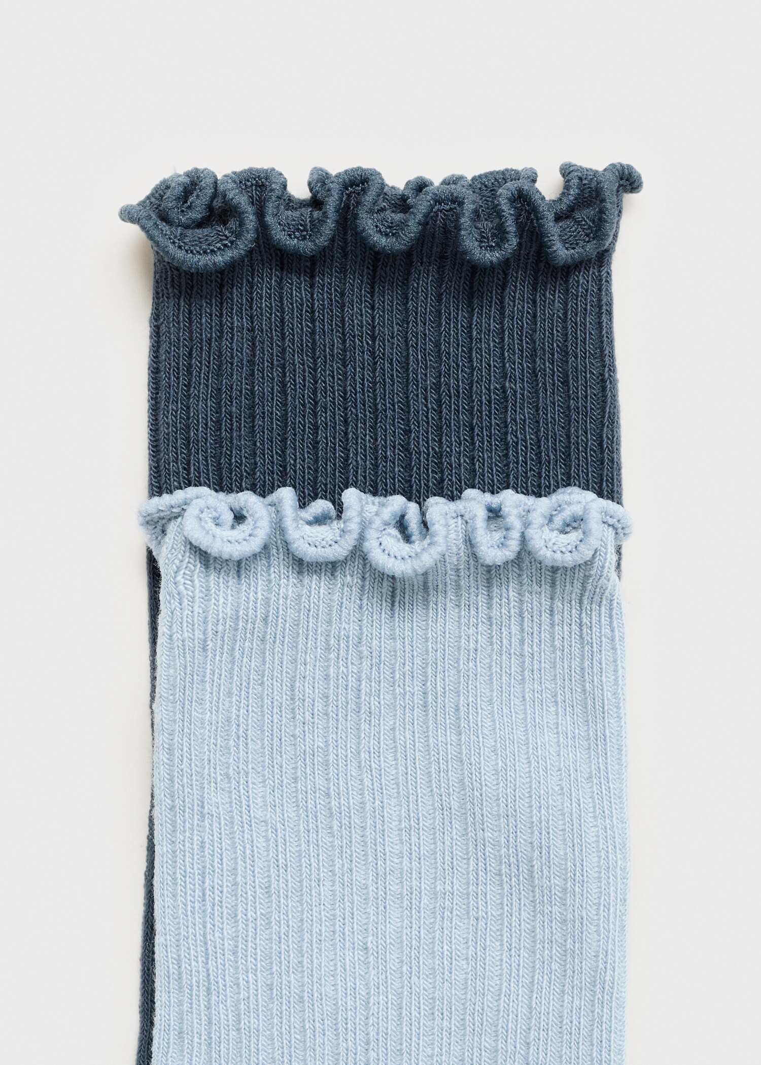 2 pack ribbed socks - Reverse of the article
