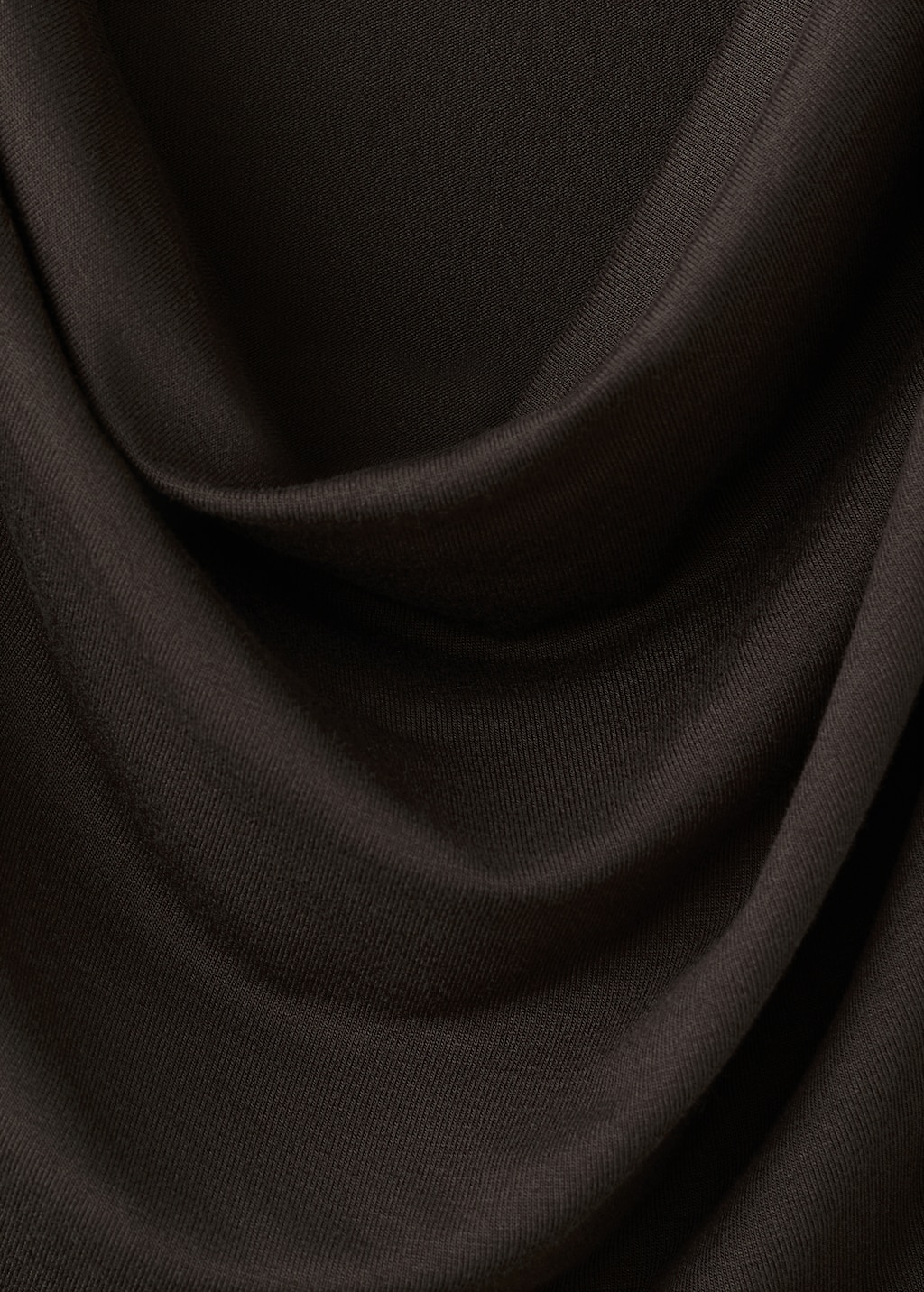 Mango Draped fitted t-shirt