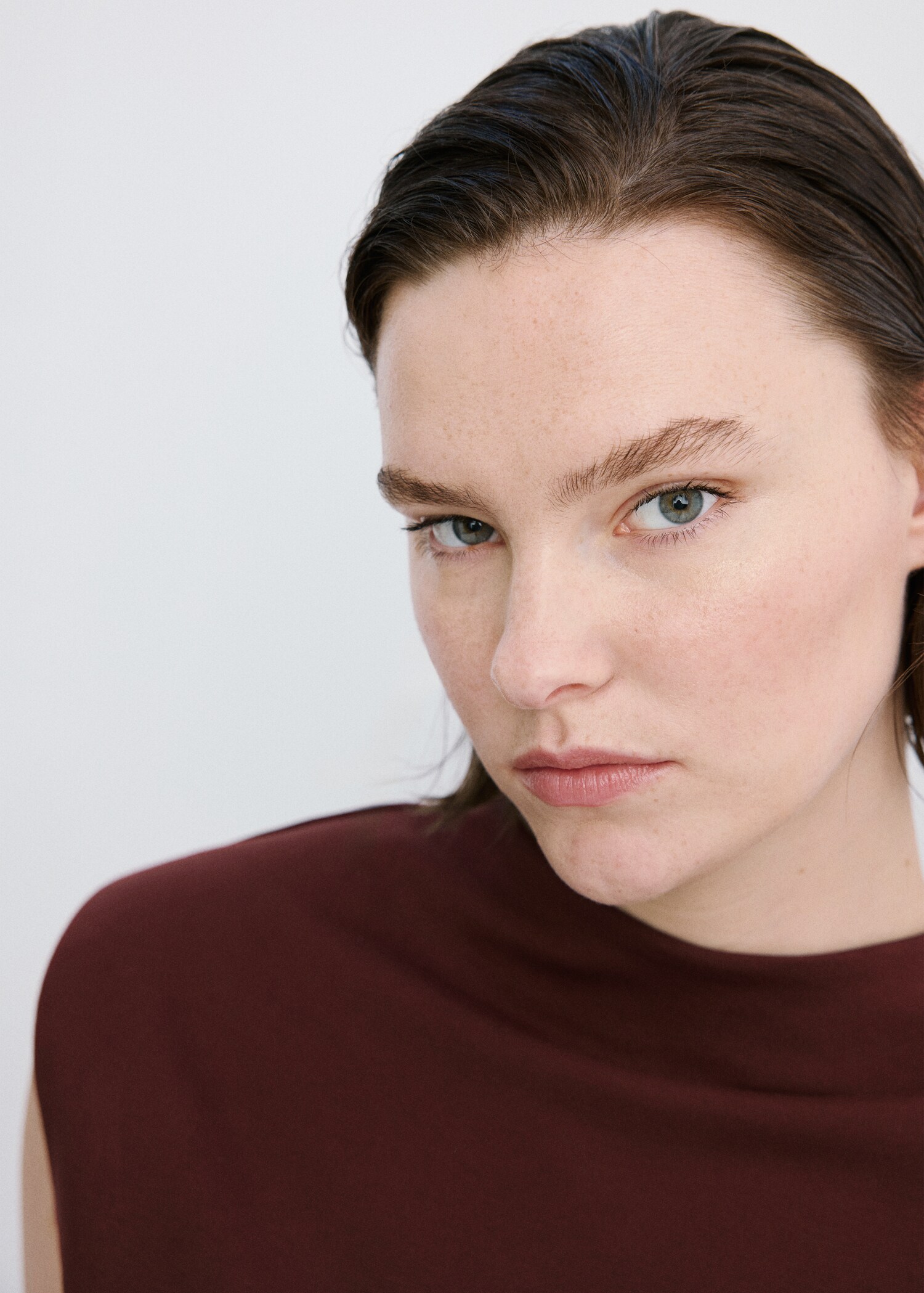 Peplum shoulder pad T-shirt - Details of the article 4