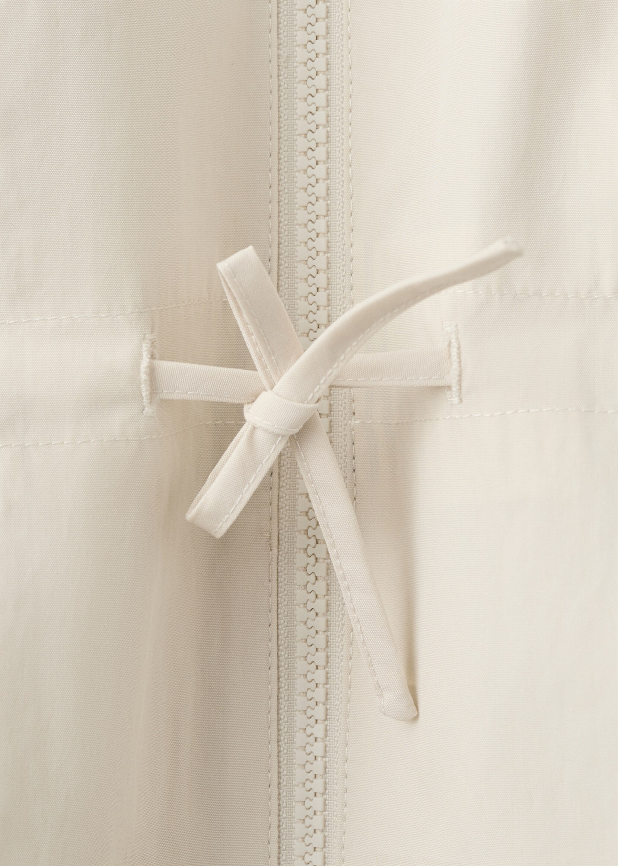 Jacket lupita - Details of the article 8, Ecru. Ref: 27045929-00.