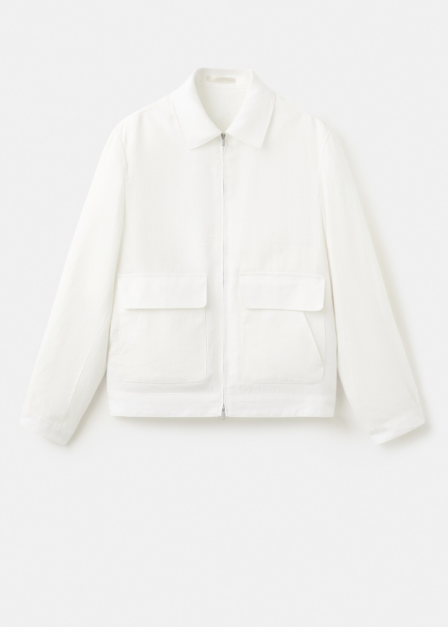 100% linen jacket with pockets - Article without model