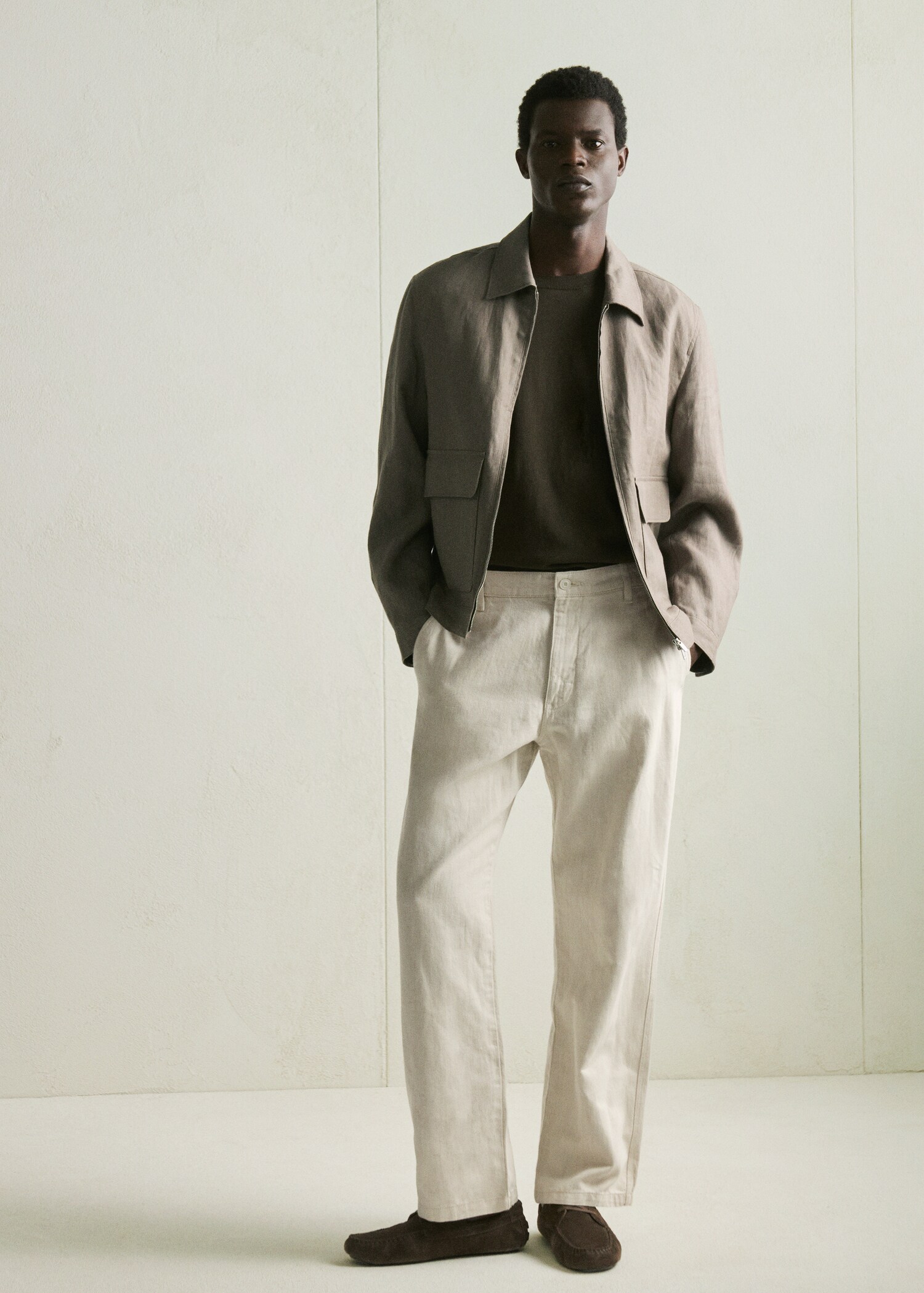 Veste 100 % lin poches - Détail de l'article 5