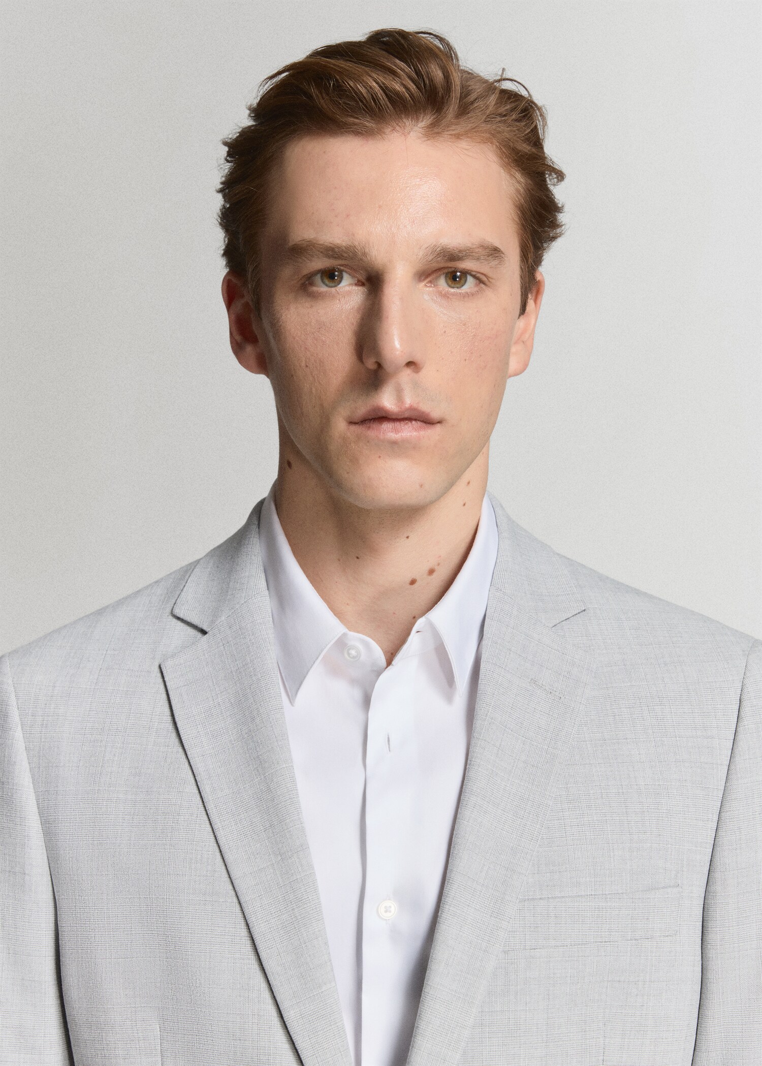 Super slim-fit suit jacket in stretch fabric - Details of the article 1