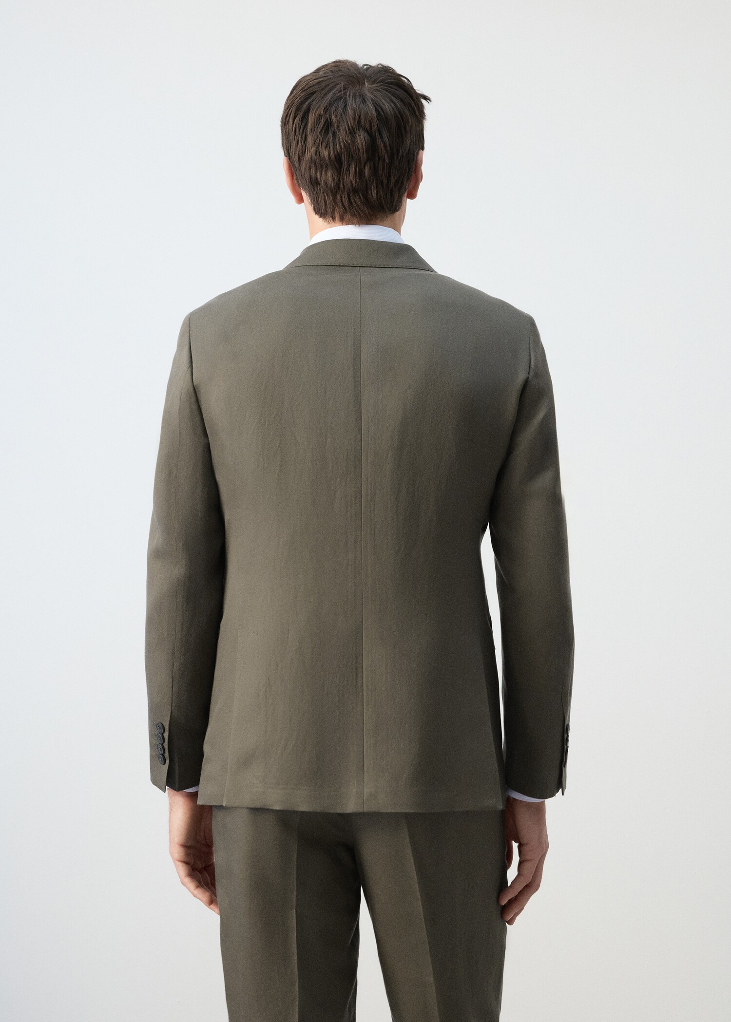 Amalfi slim fit suit jacket - Reverse of the article