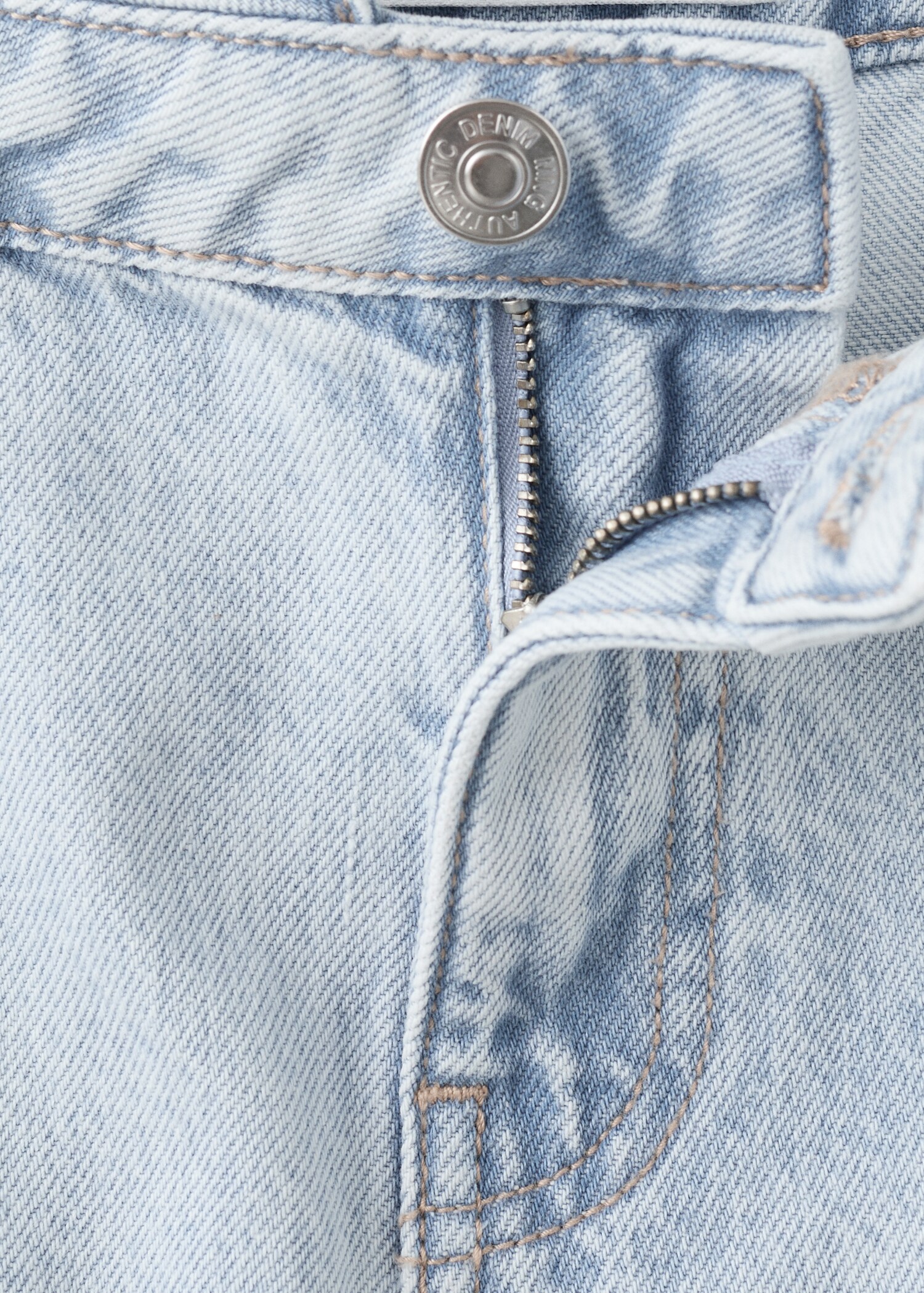 تنورة جينز بتفاصيل مقلوبة - تفاصيل المنتج 8