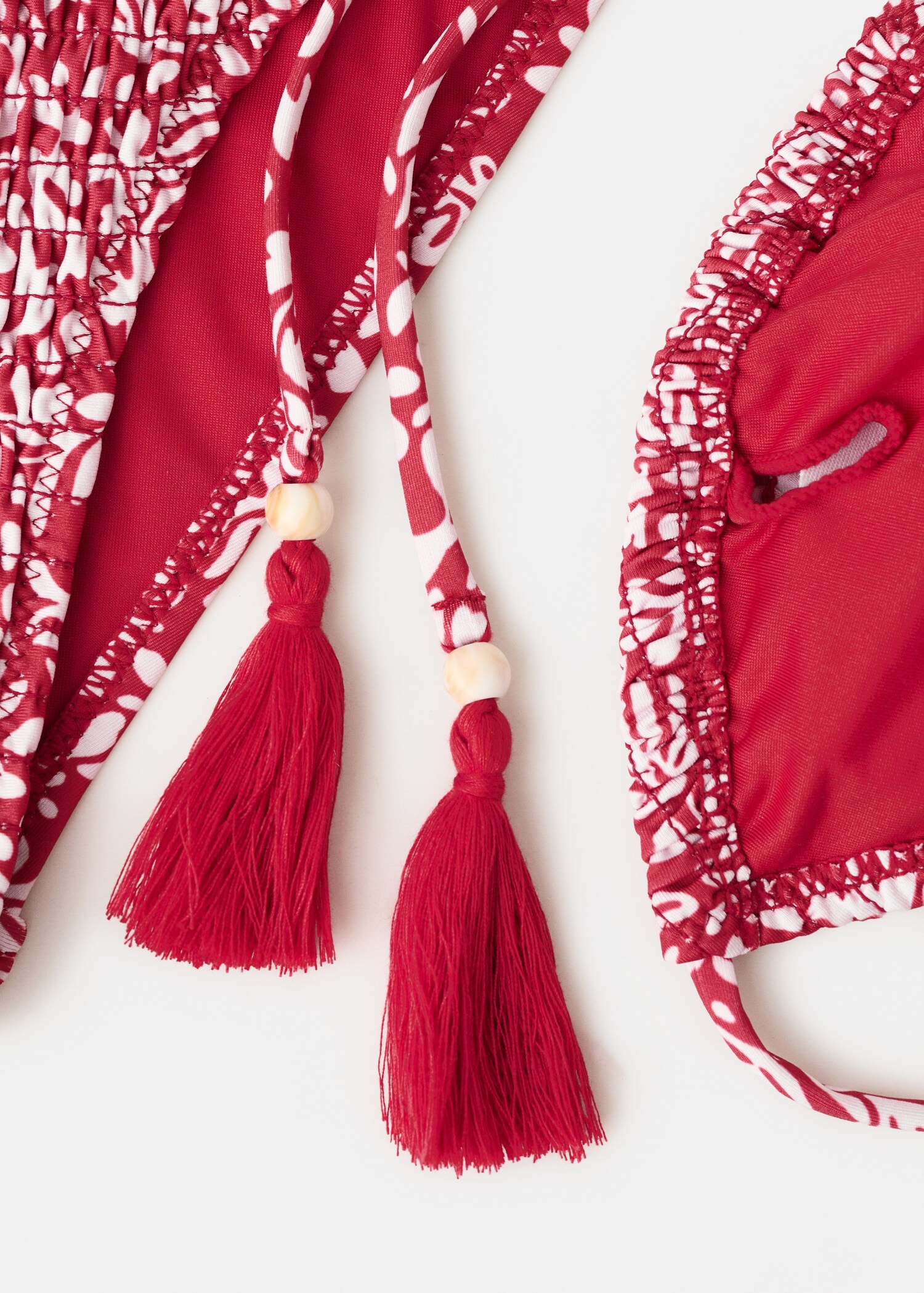 Ruched printed bikini - Details of the article 0