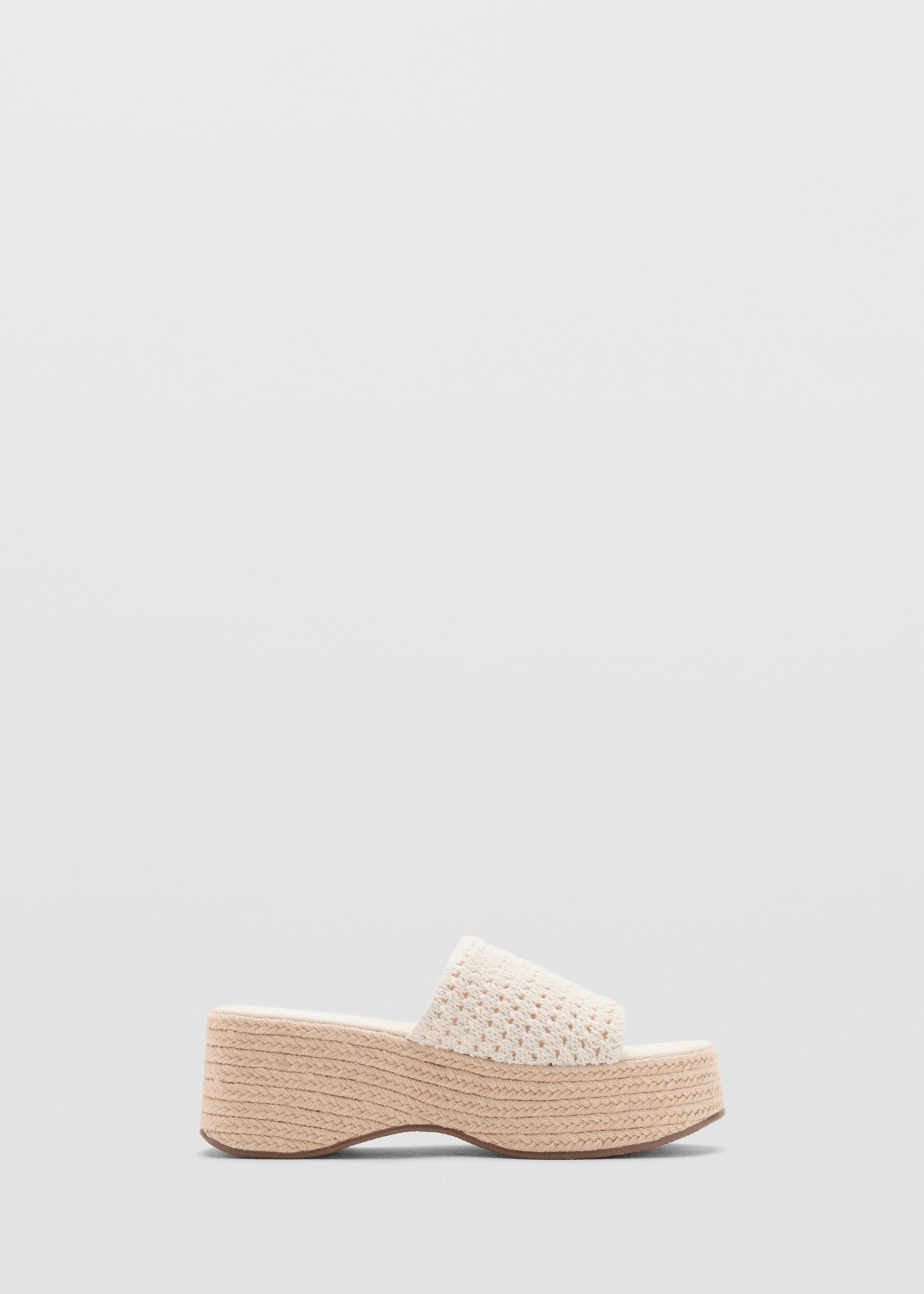 Platform sandals - Article without model, Beige. Ref: 27045948-00.