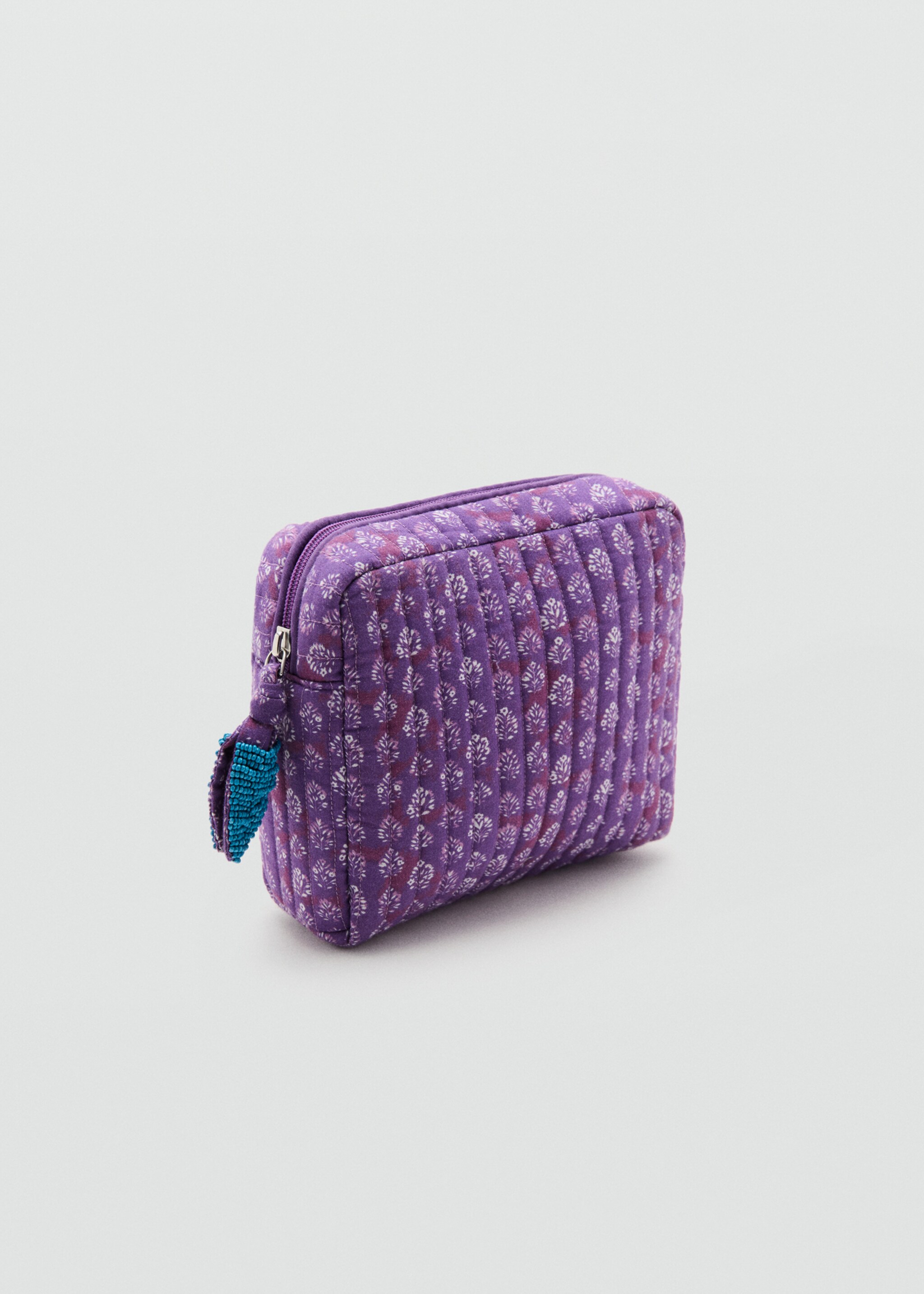 حقيبة مكياج بنقش إثني - رؤية وسط, أرجواني. Ref: 27045952-00.