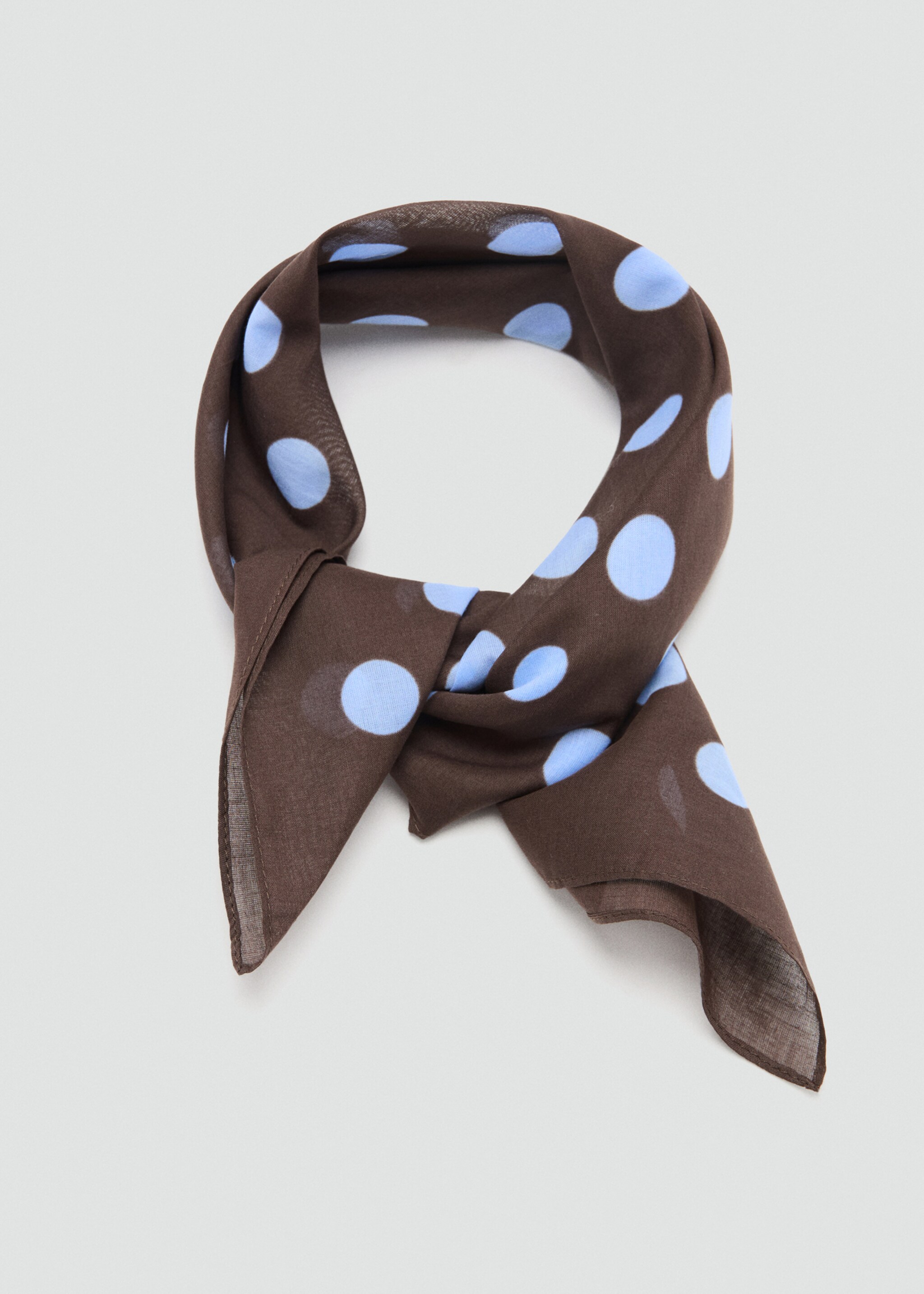 Foulard banda - Détail de l'article 1, Chocolat. Ref: 27045954-00.