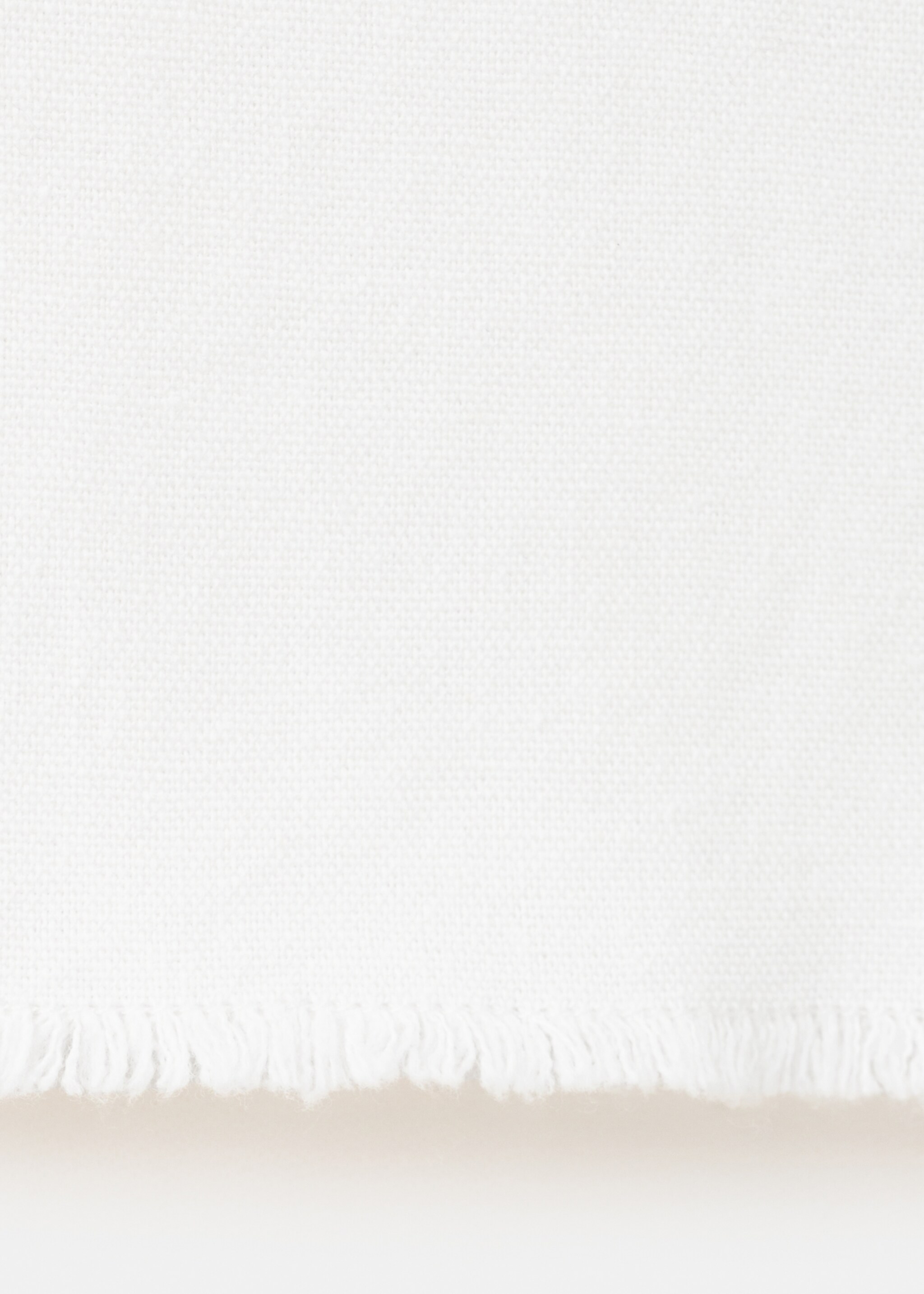 Pantalon lin coton - Détail de l'article 0, Blanc cassé. Ref: 27045958-00.